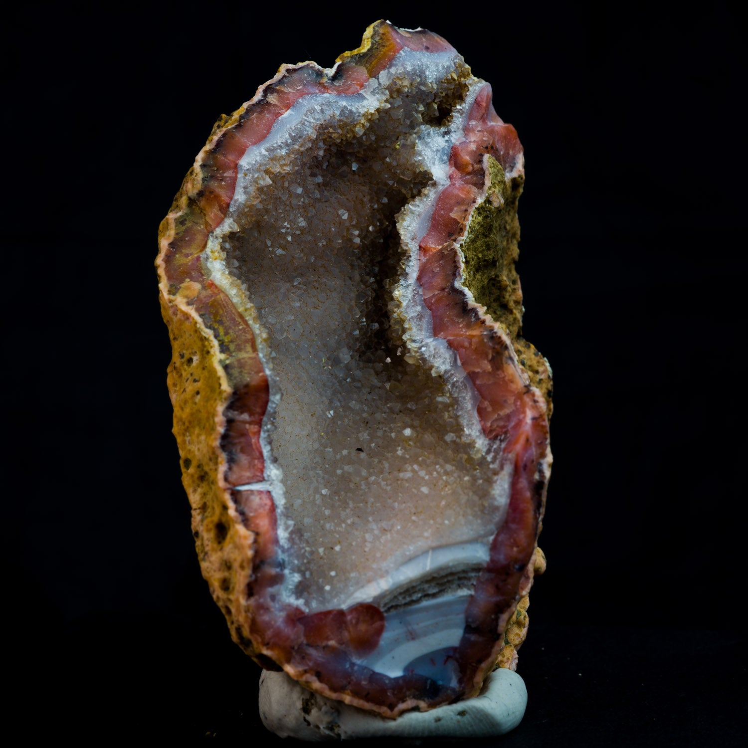 Pink Chalcedony Geode 167g