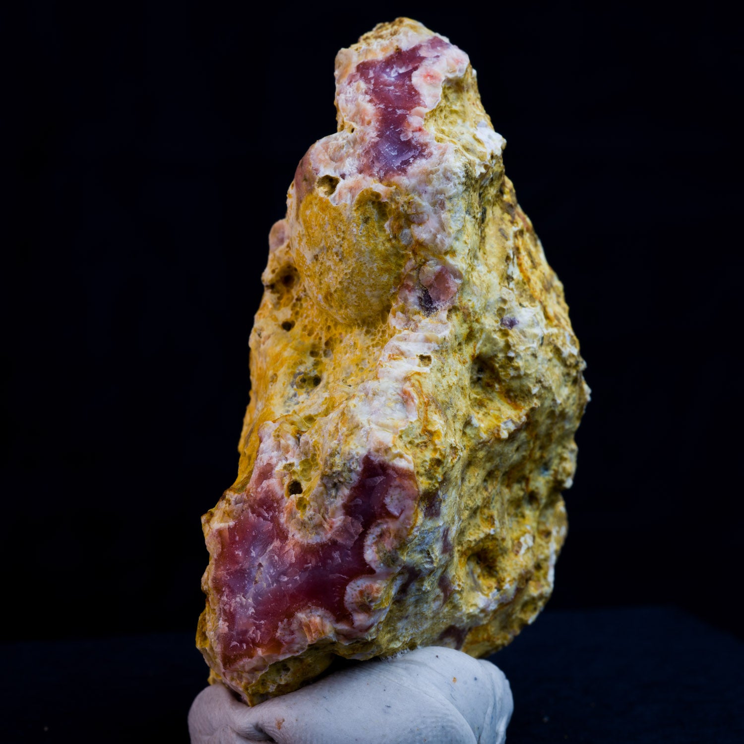 Pink Chalcedony Geode 57g