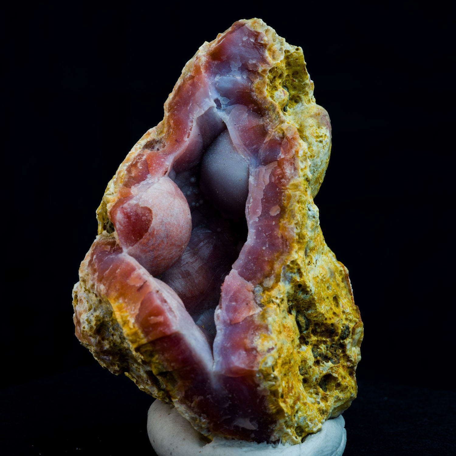 Pink Chalcedony Geode 57g