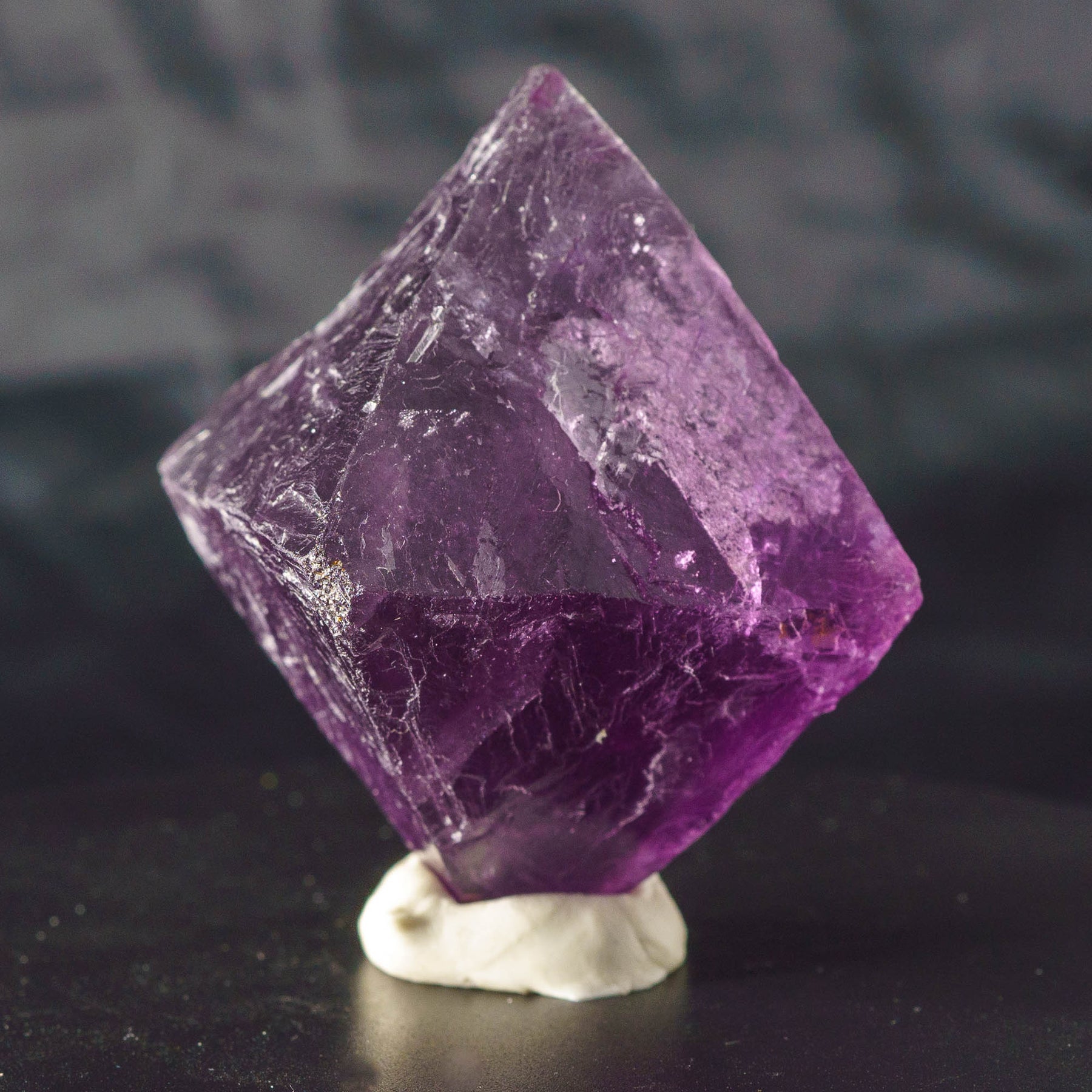 Purple Fluorite Octahedron 180g