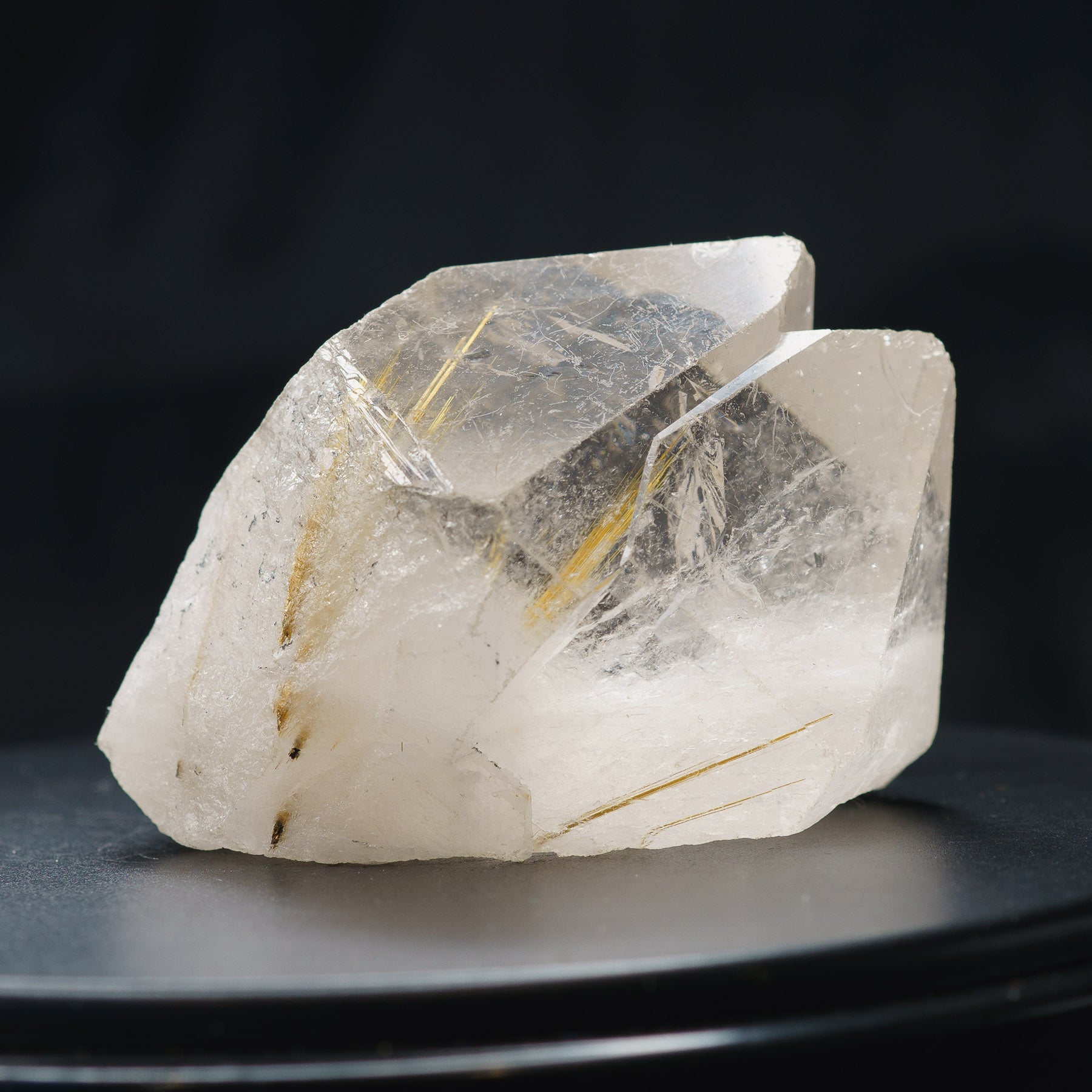 Rutile included Twin Quartz 210g