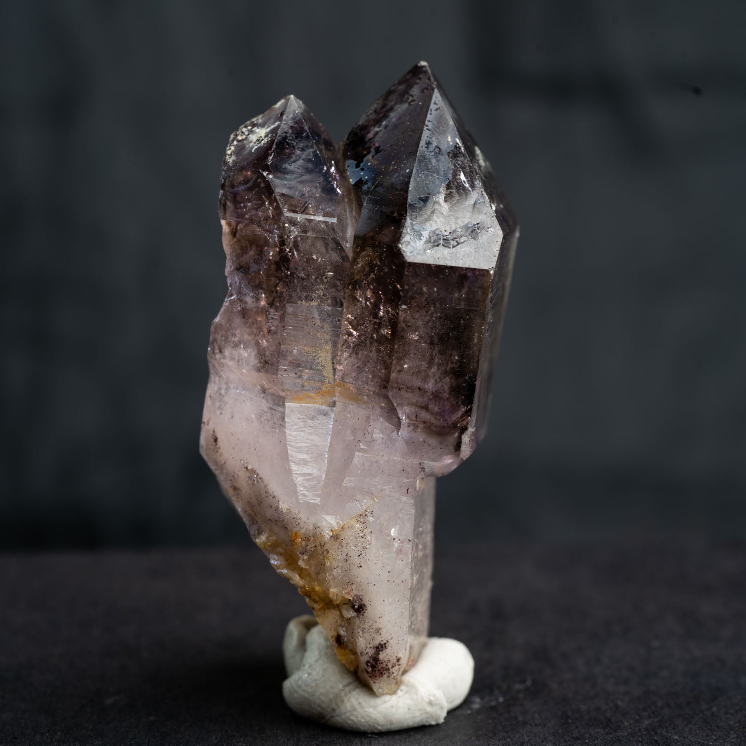 Smoky Amethyst Scepter 41.5g