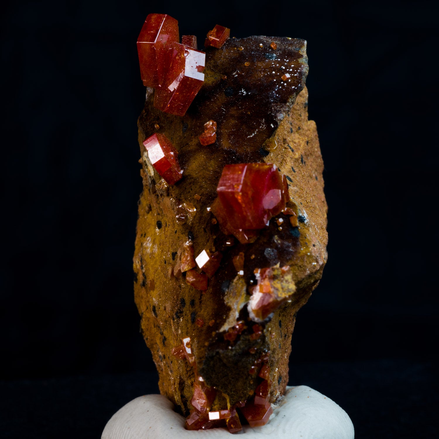 Vanadinite Cluster 27g