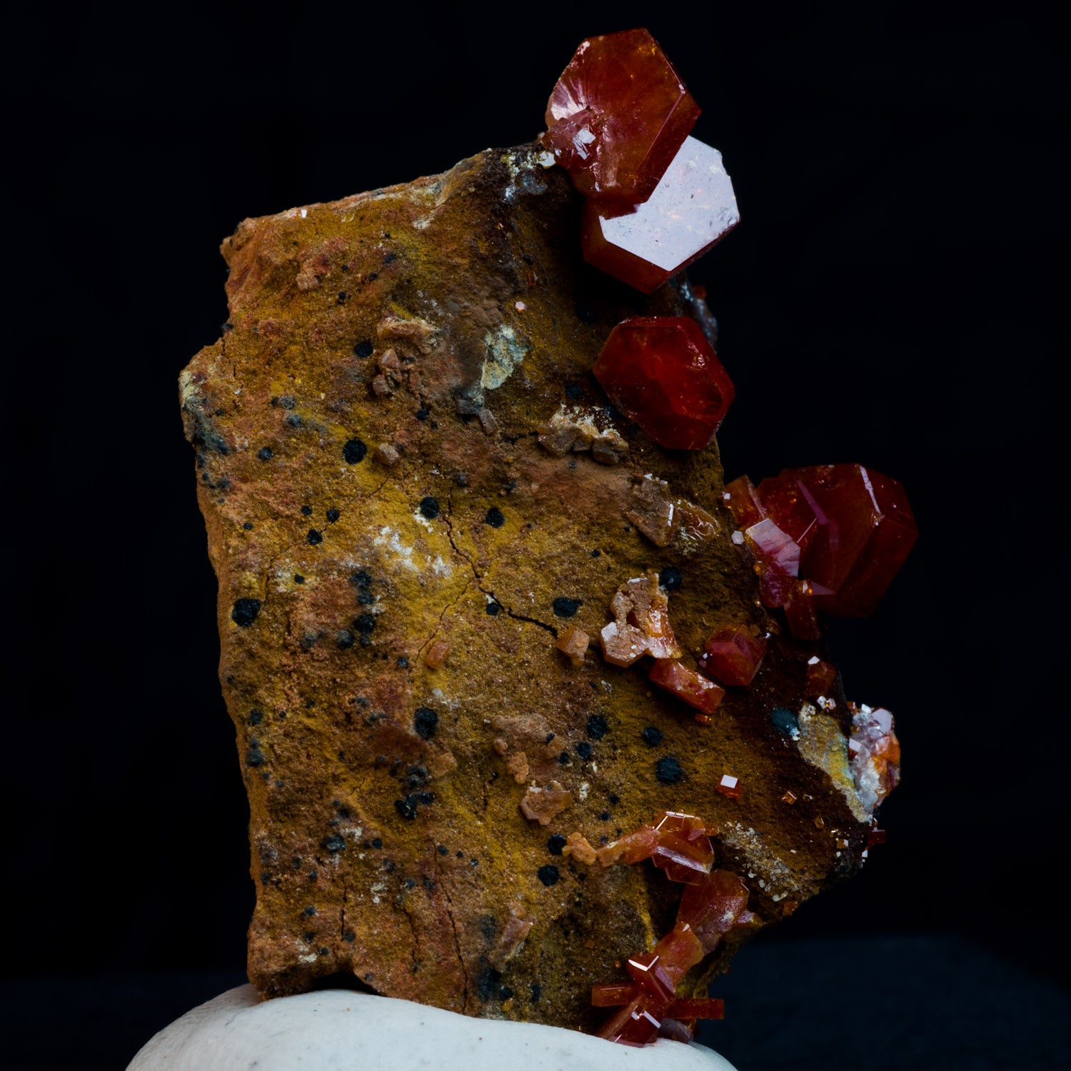 Vanadinite Cluster 27g