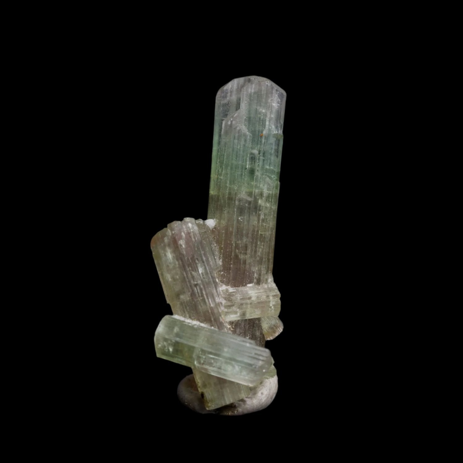 Watermelon Tourmaline Cluster 34ct