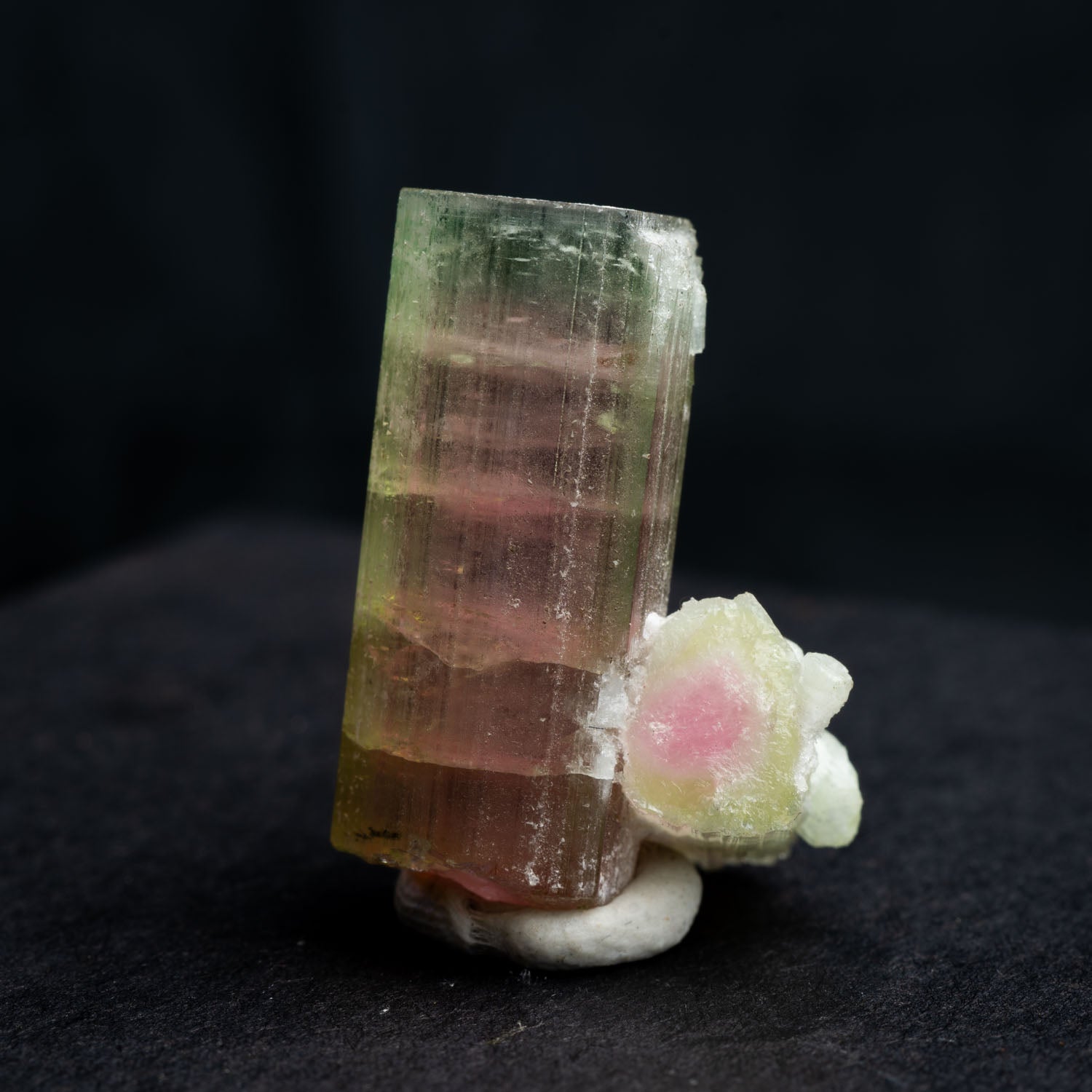 Watermelon Tourmaline Cluster 50ct