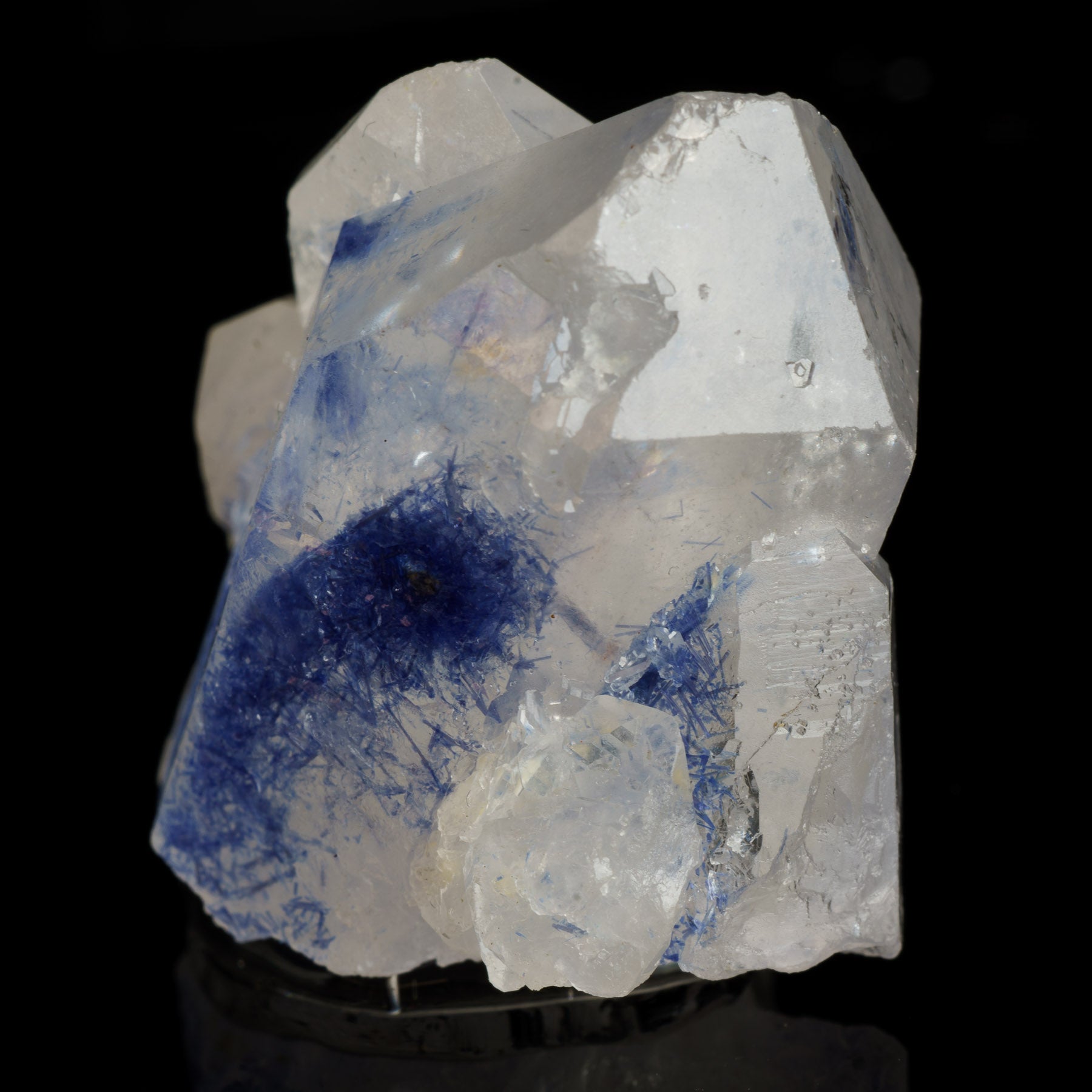 Dumortierite included Blue Quartz 115ct