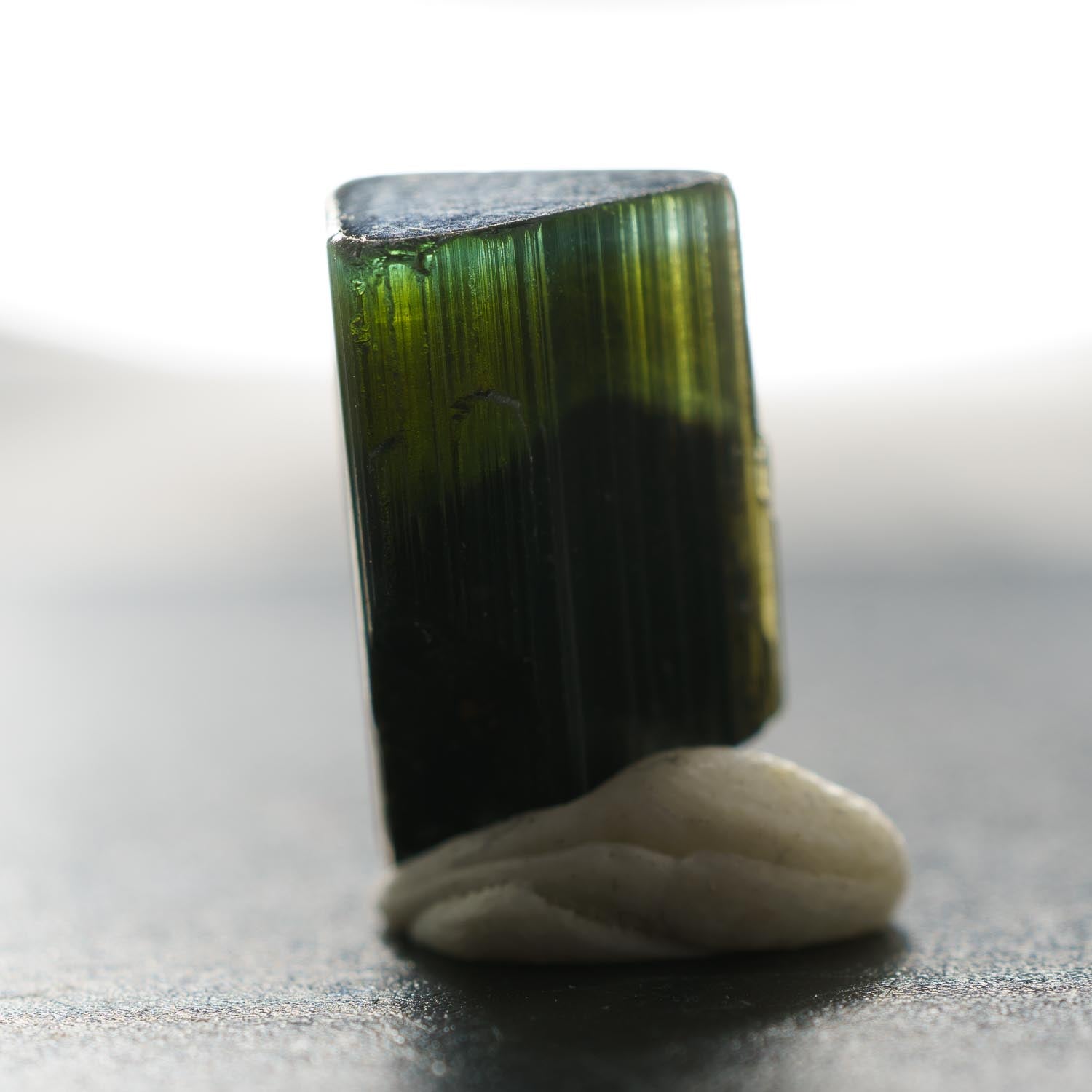 Green cap Bicolor Tourmaline 2.12g