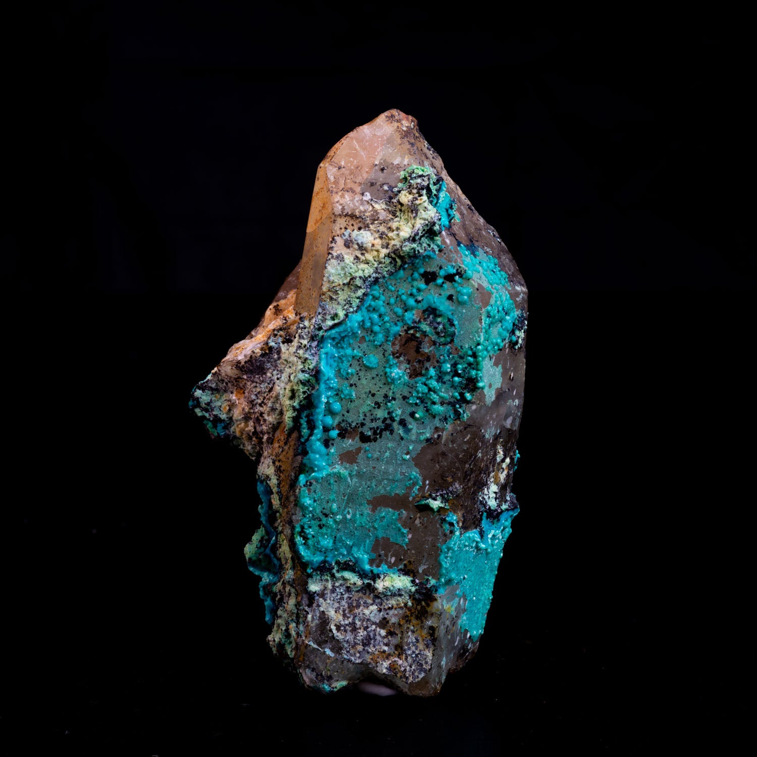 Chrysocolla, Malachite, Tentadora Quartz 92g