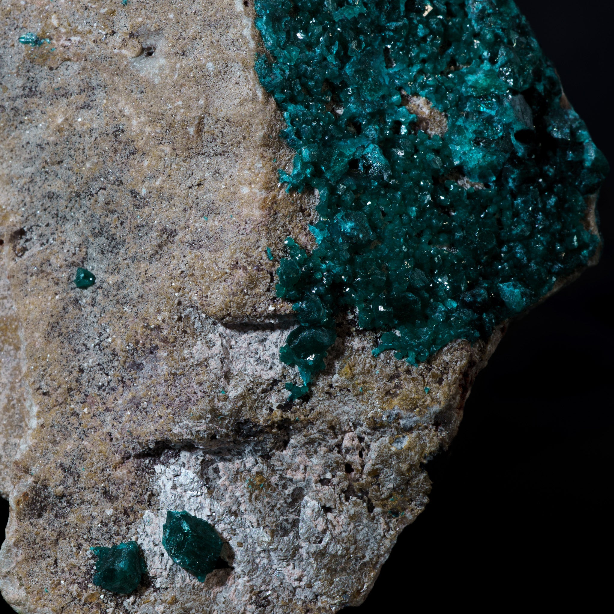 Dioptase  Mineral Specimen