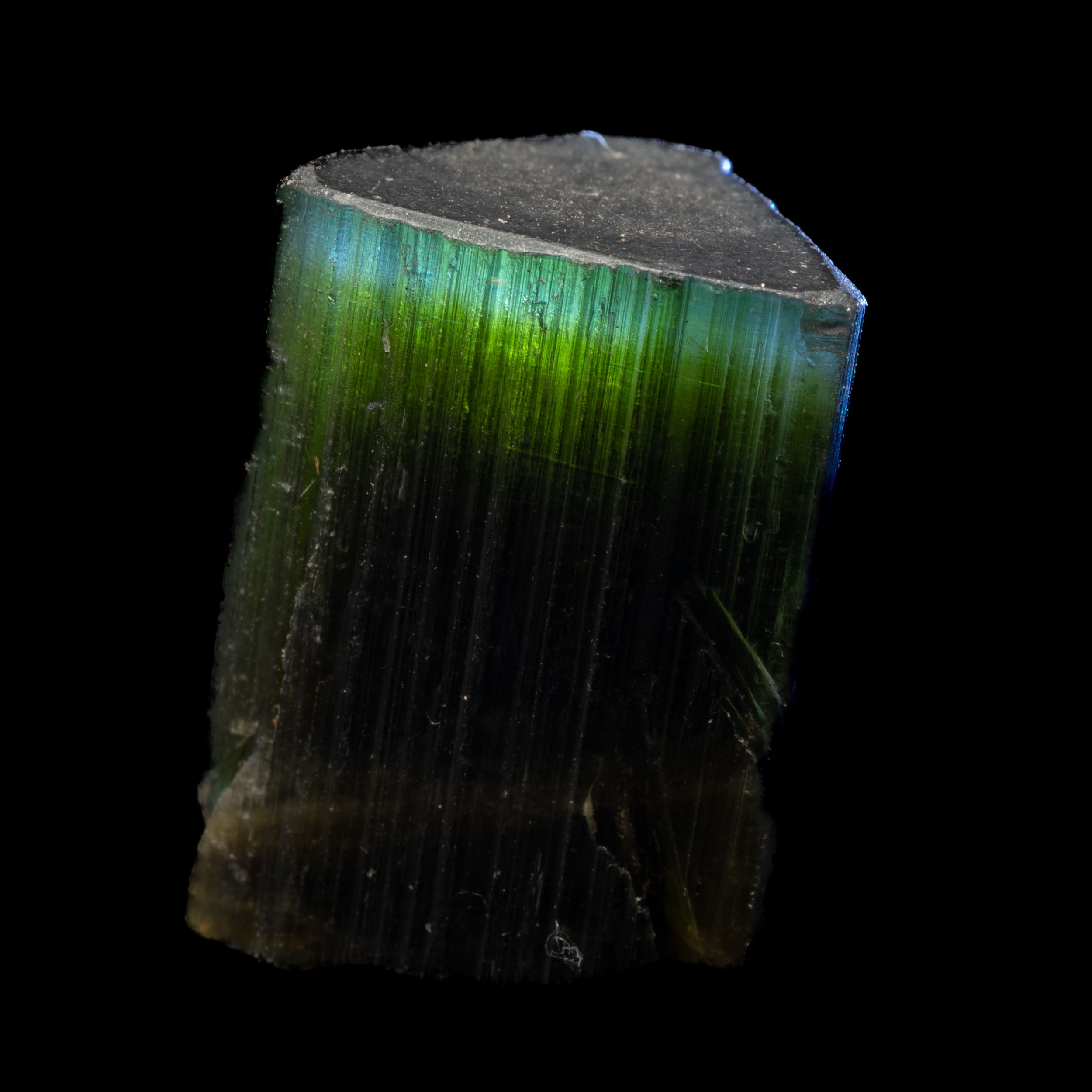 Aqua Blue Tricolor Tourmaline 5.22g