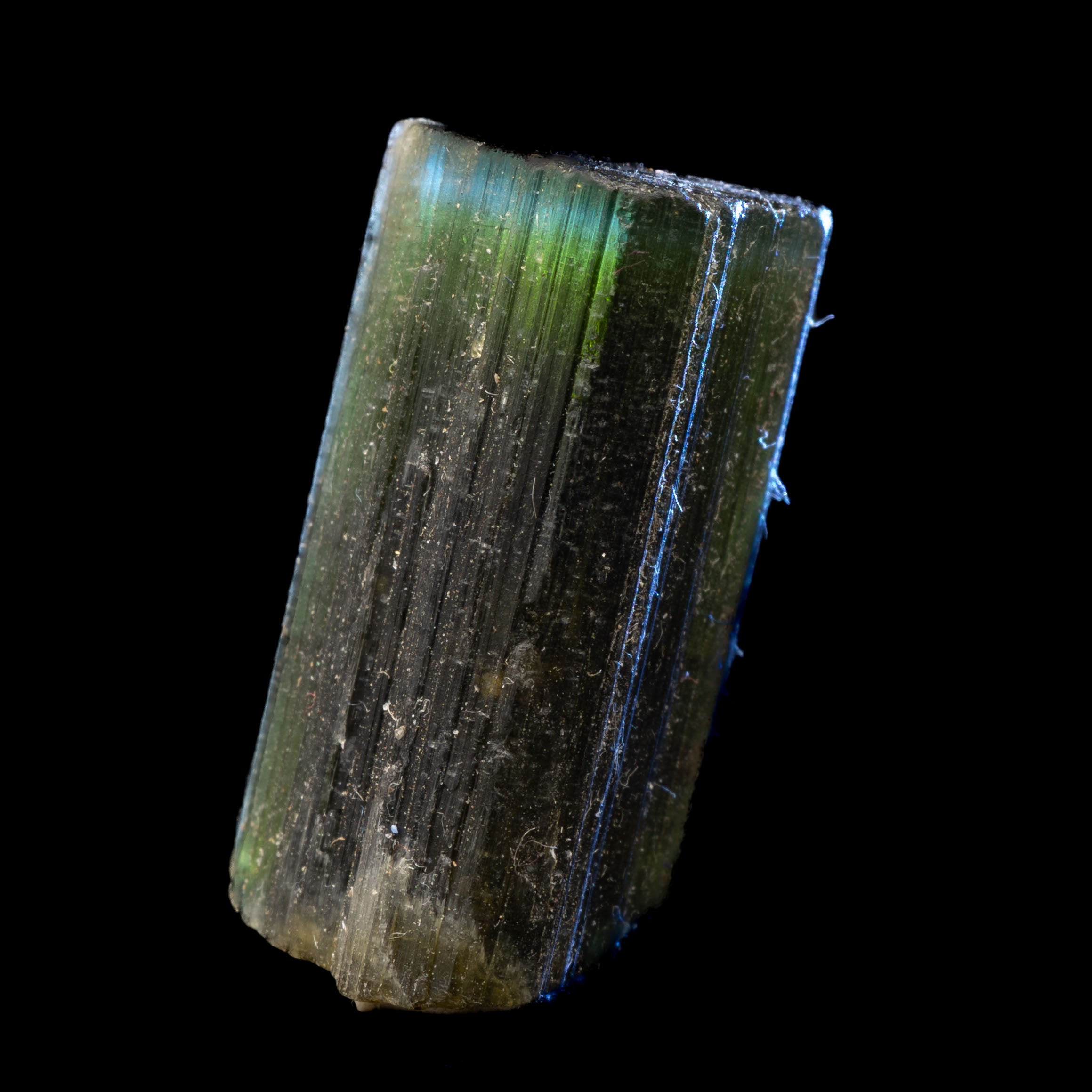 Aqua Blue Tricolor Tourmaline 4.44g