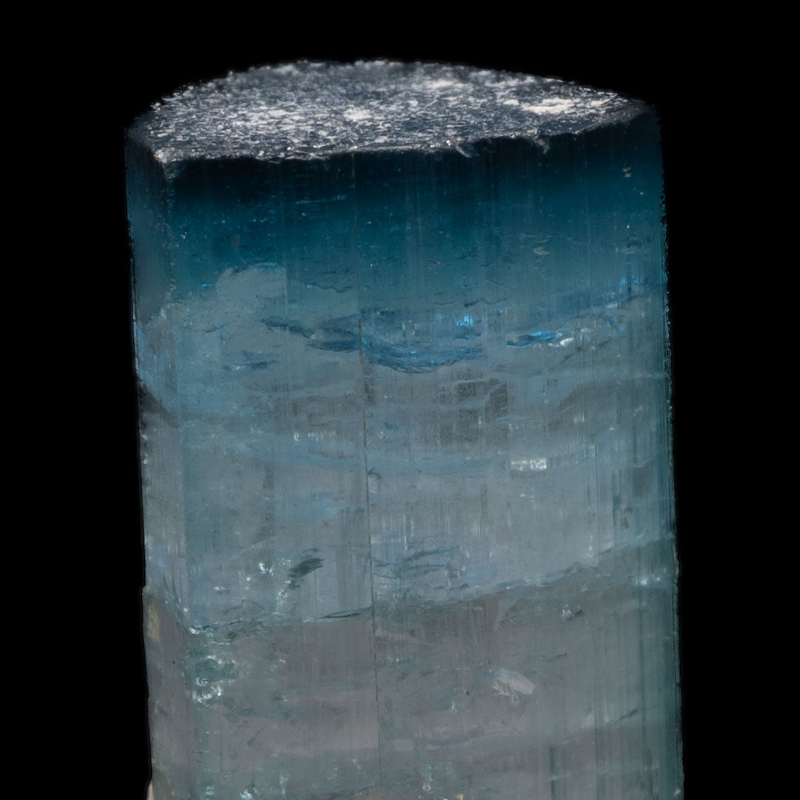 Blue Indicolite Tourmaline With Pink Zone 22.5ct