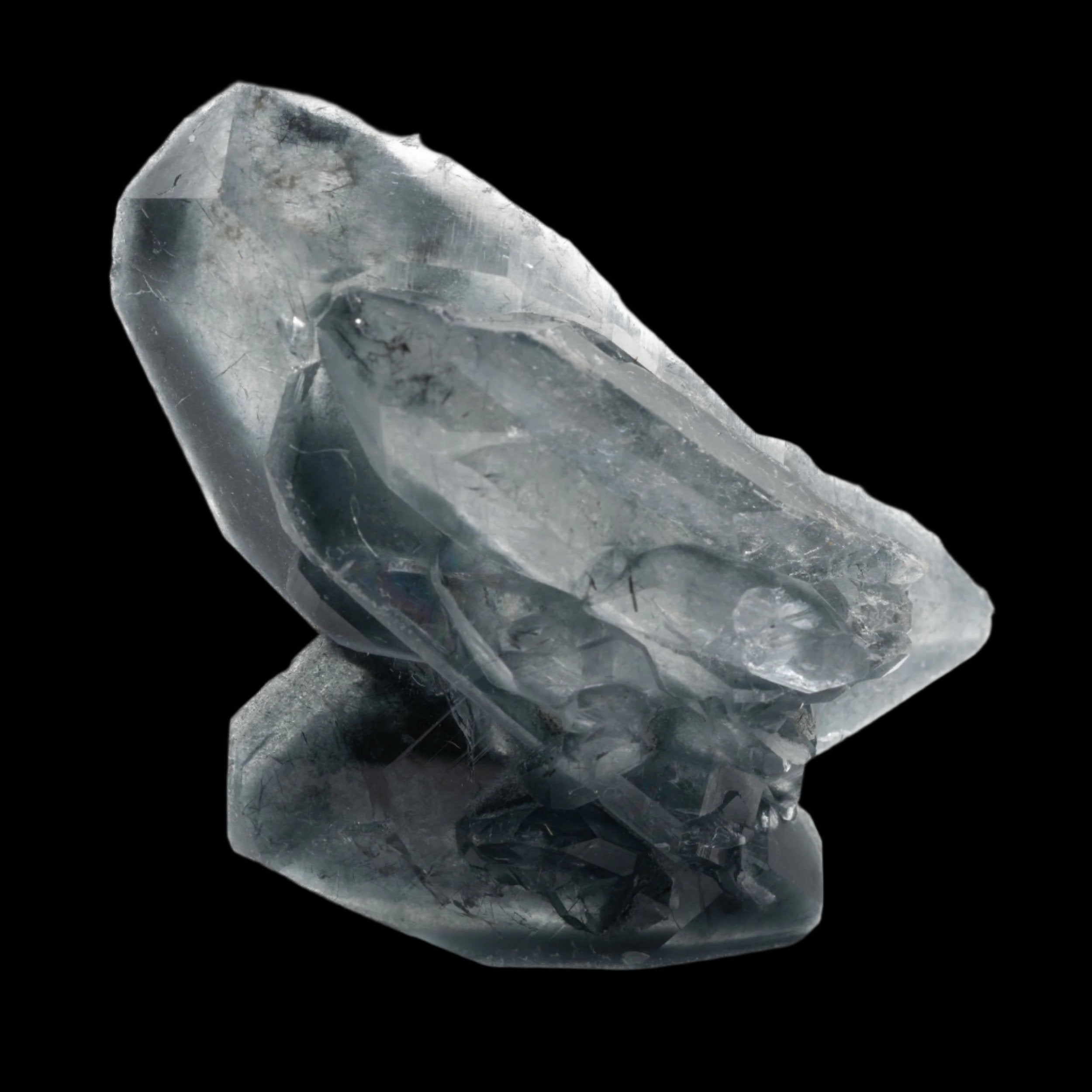 Indicolite Quartz Magnesio-riebeckite - 9g