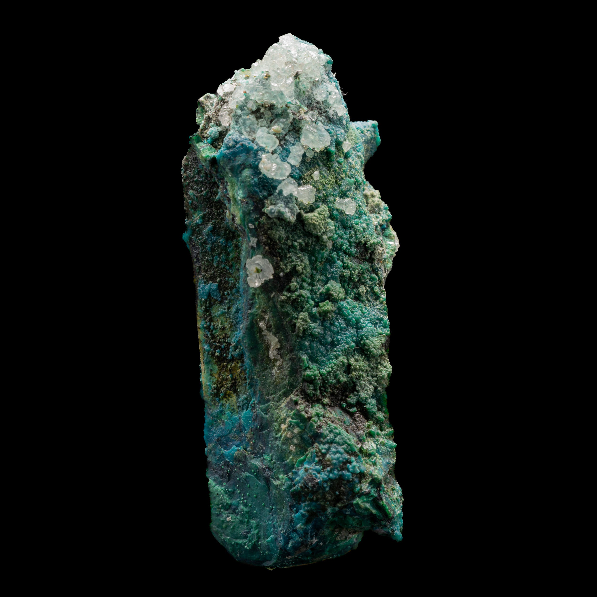 Chrysocolla, Malachite Tentadora Quartz 75g