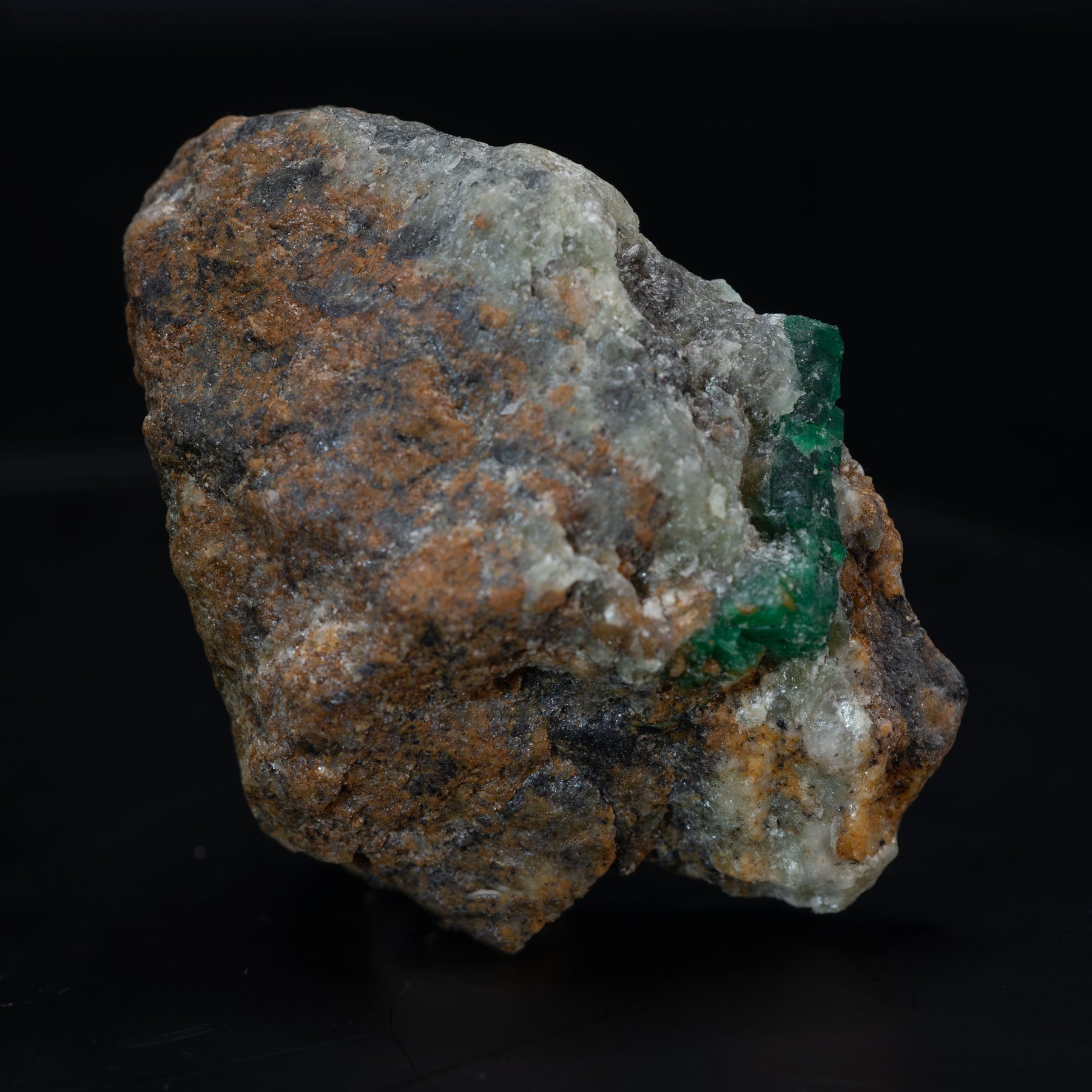 Emerald - Green Beryl in Matrix 64.4g - Brazil