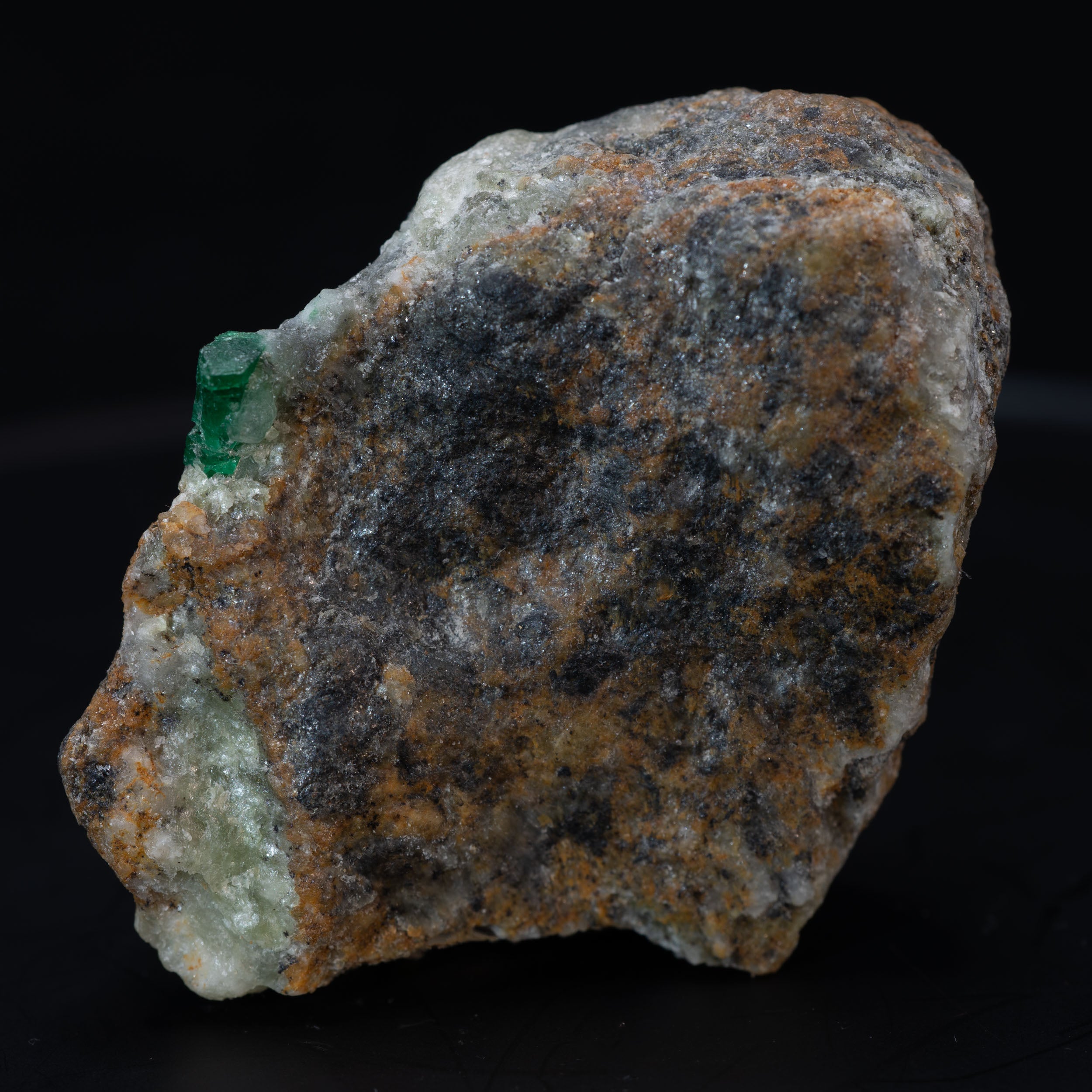 Emerald - Green Beryl in Matrix 64.4g - Brazil