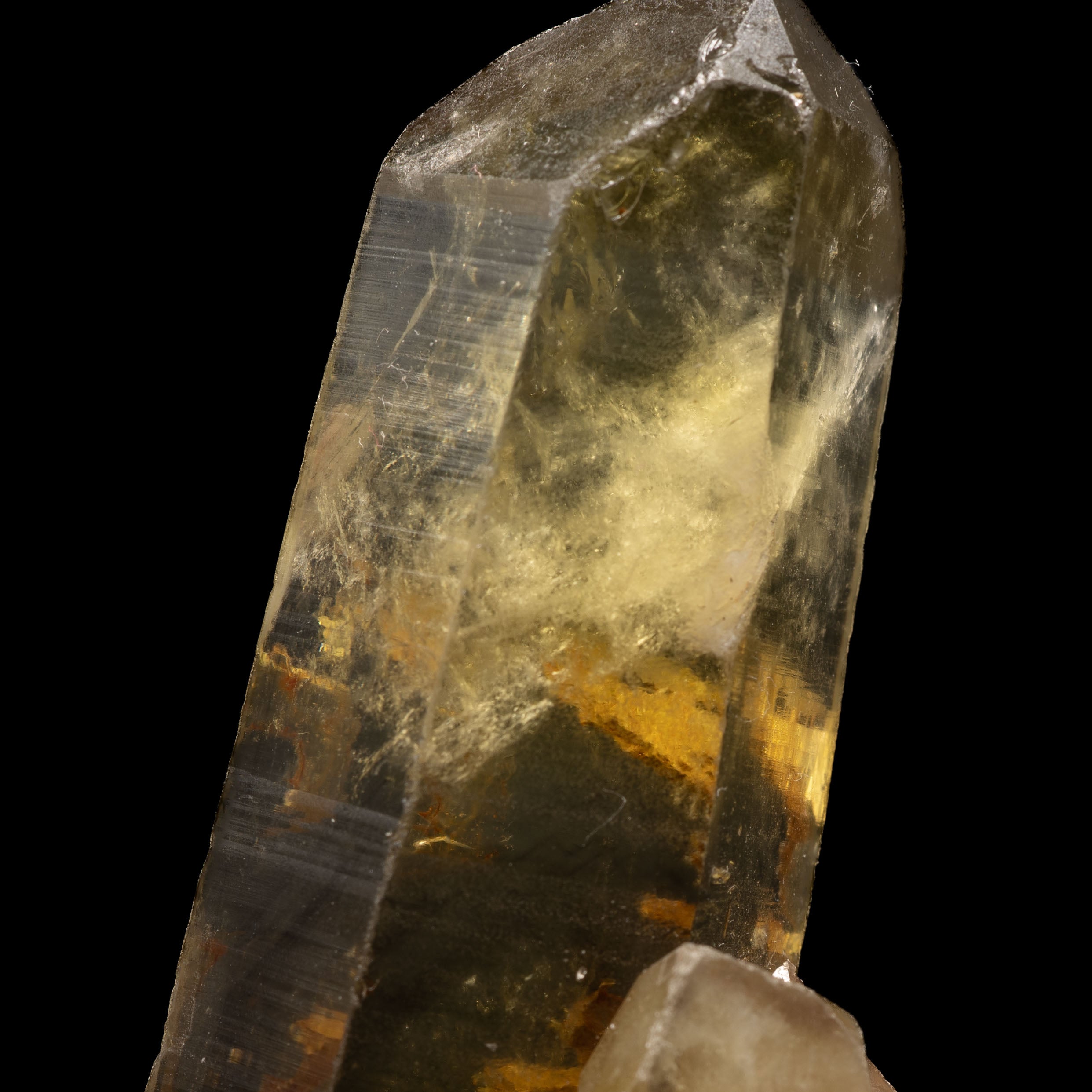 Genuine Citrine Crystal Point 110g