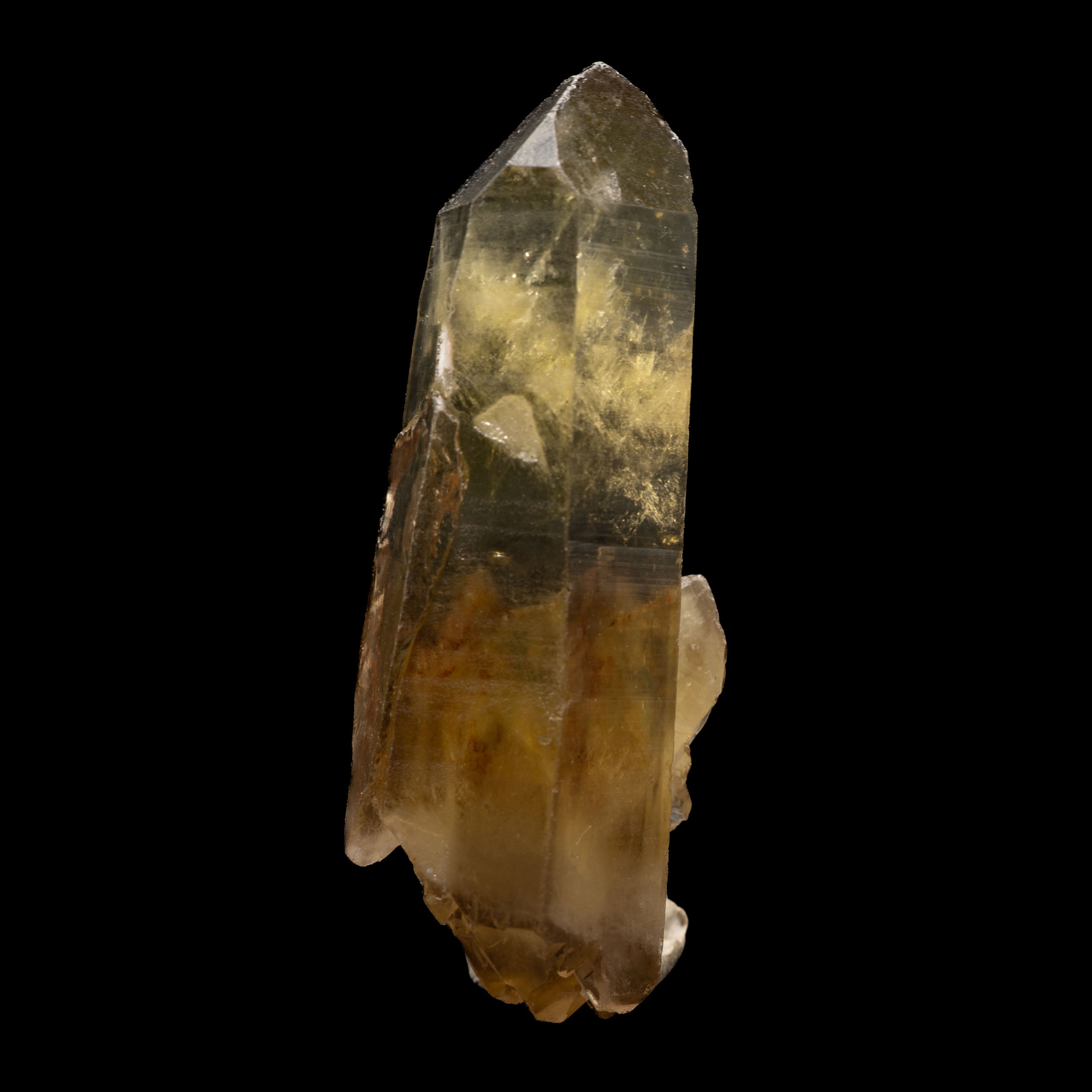 Natural Citrine Crystal Point 110g