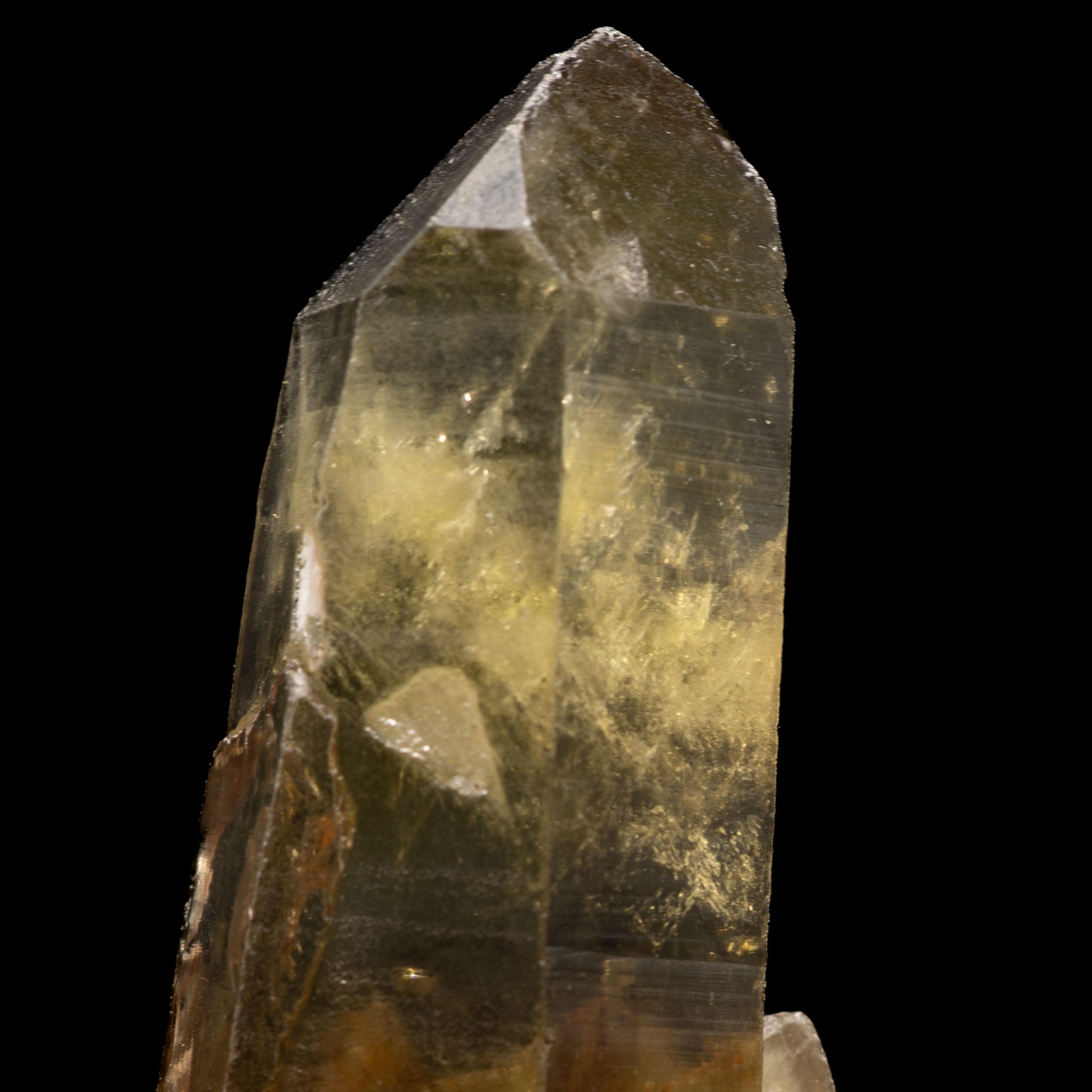 Natural Citrine Crystal Point 110g