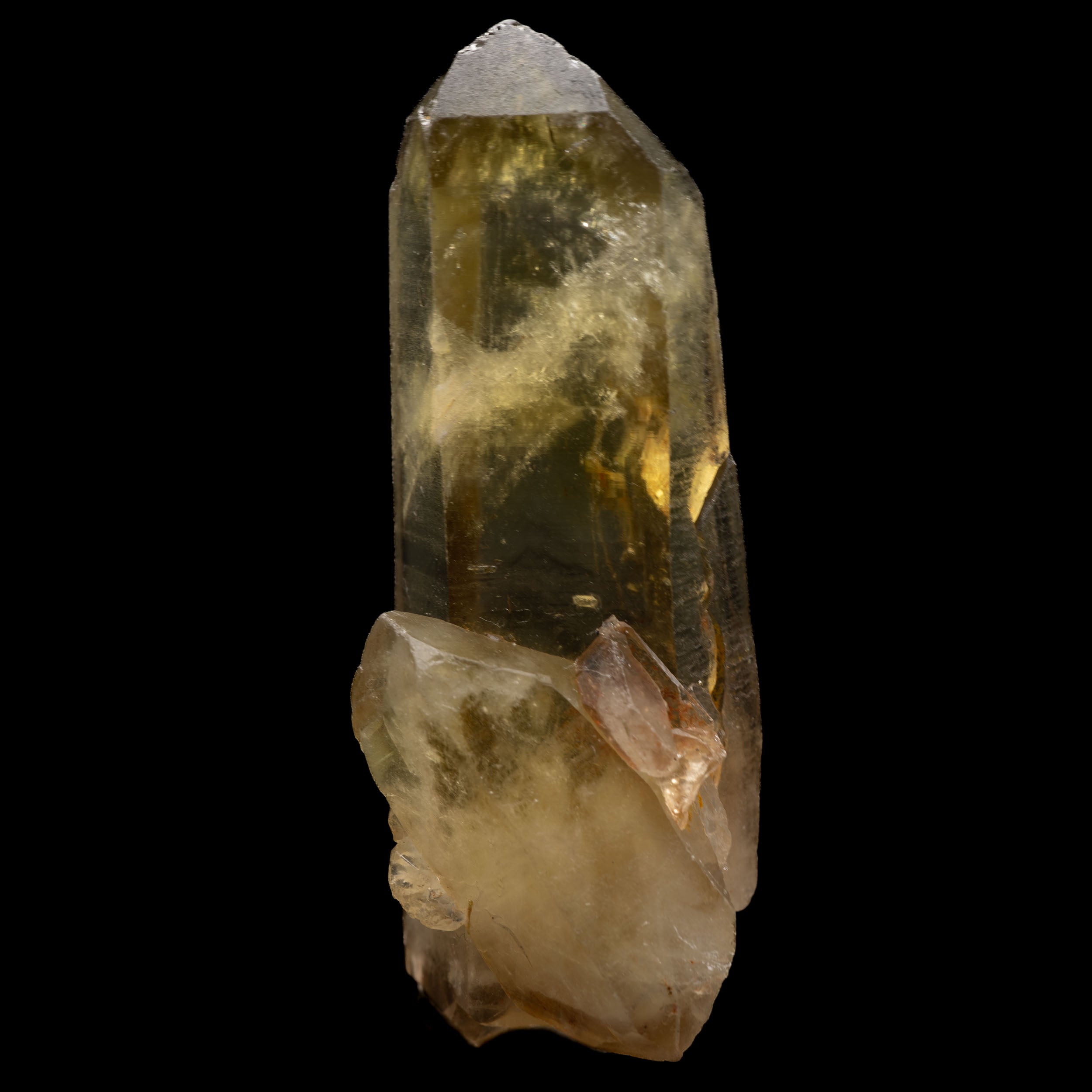 Natural Citrine Crystal Point 110g