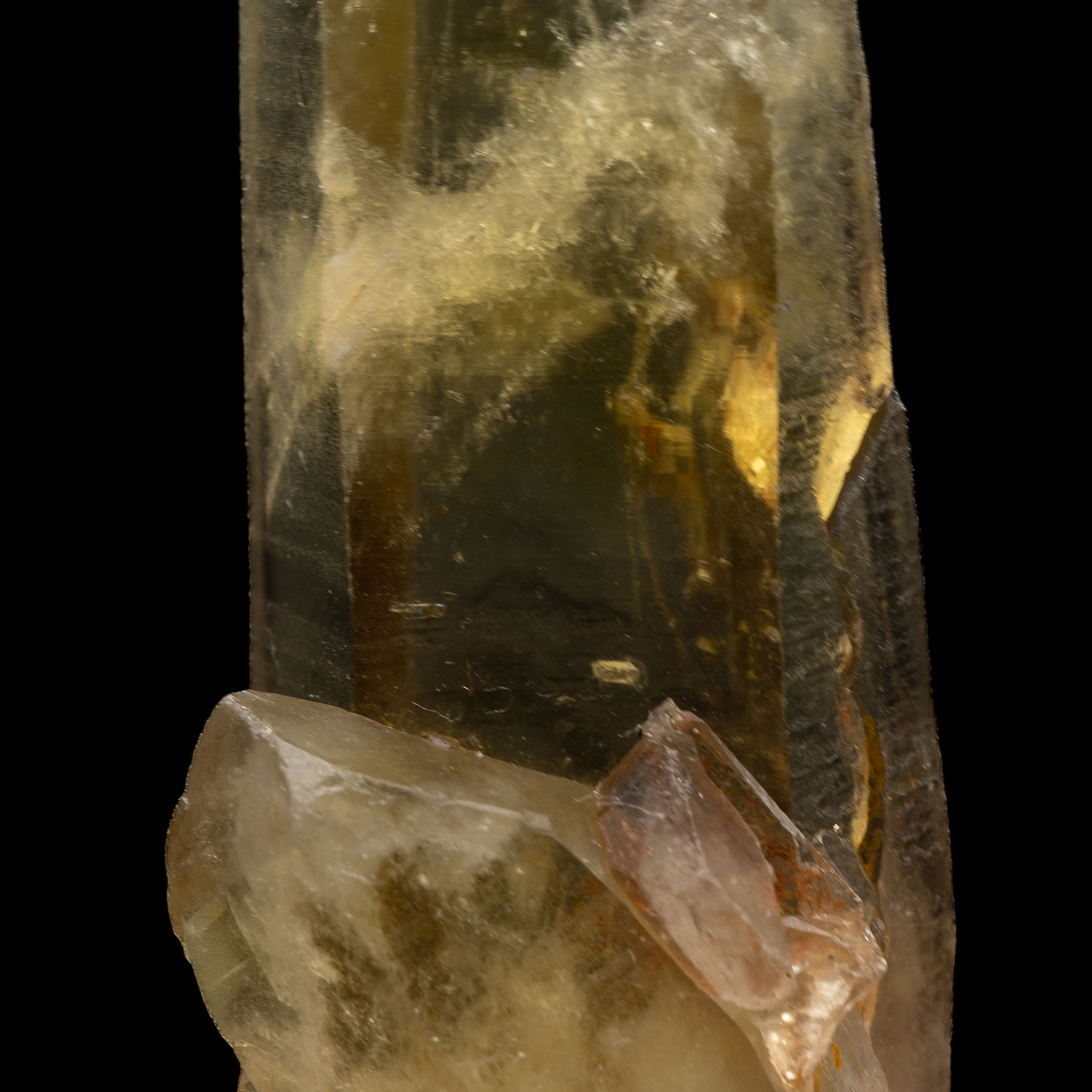 Natural Citrine Crystal Point 110g