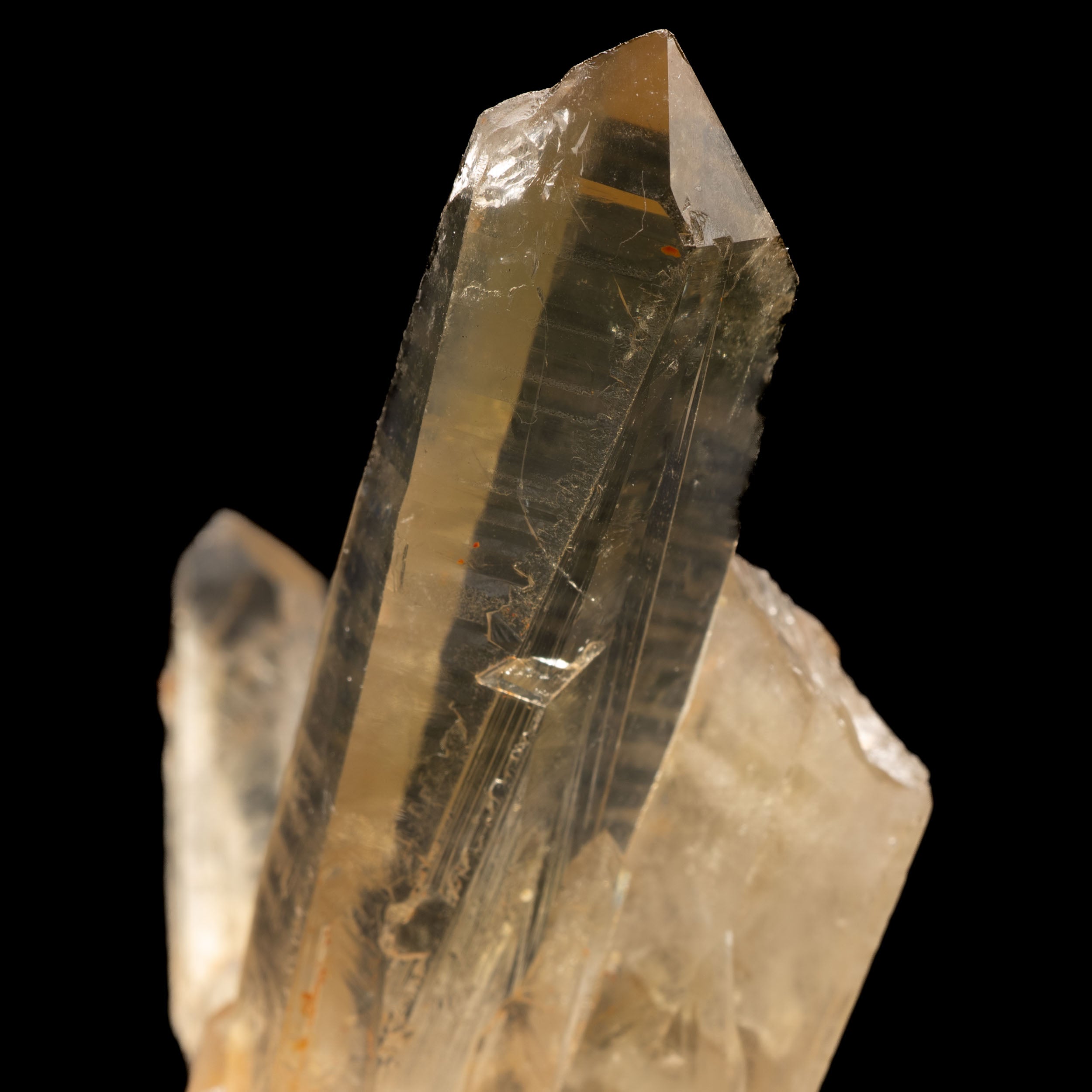 Natural Citrine Crystal Point 60g