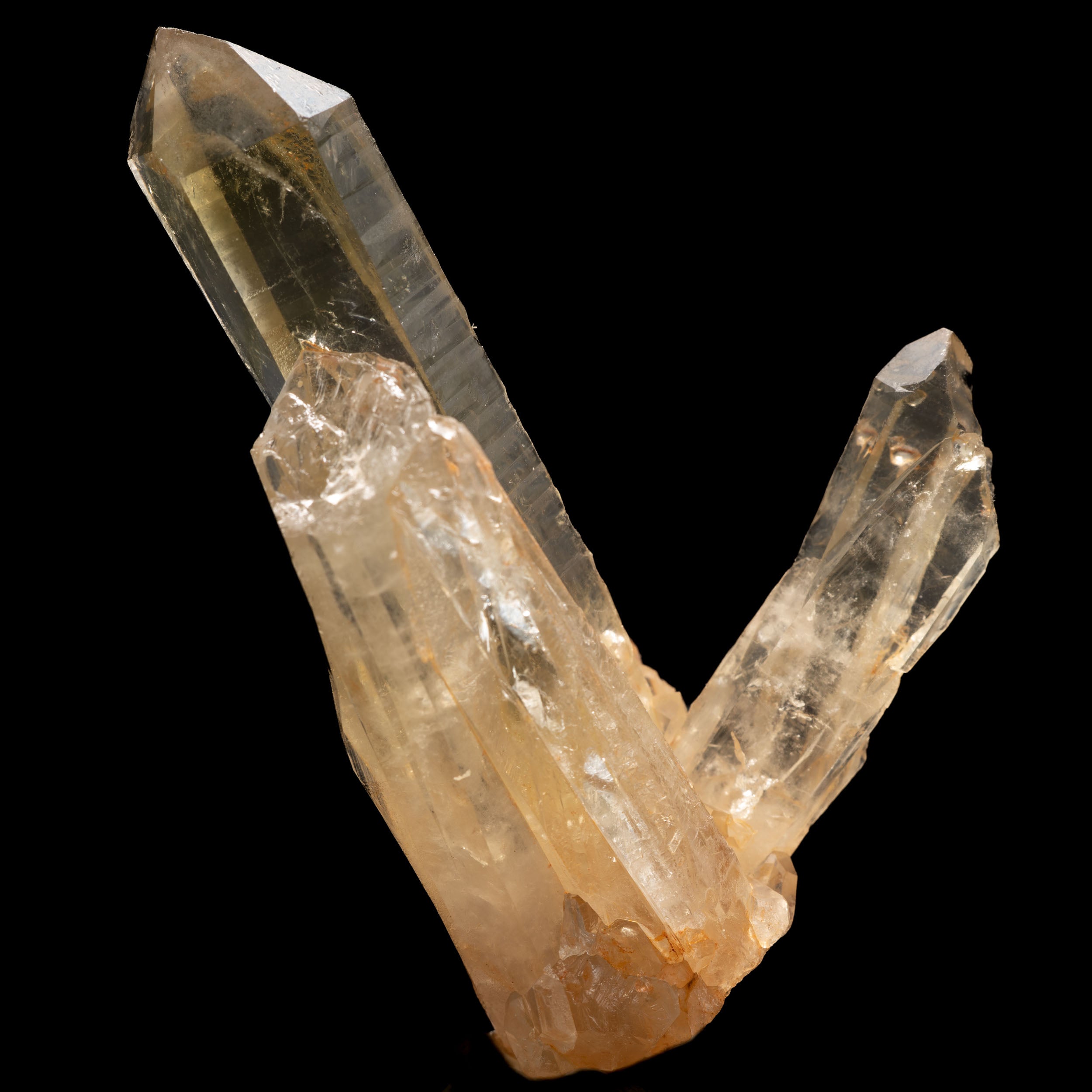 Natural Citrine Crystal Point 60g