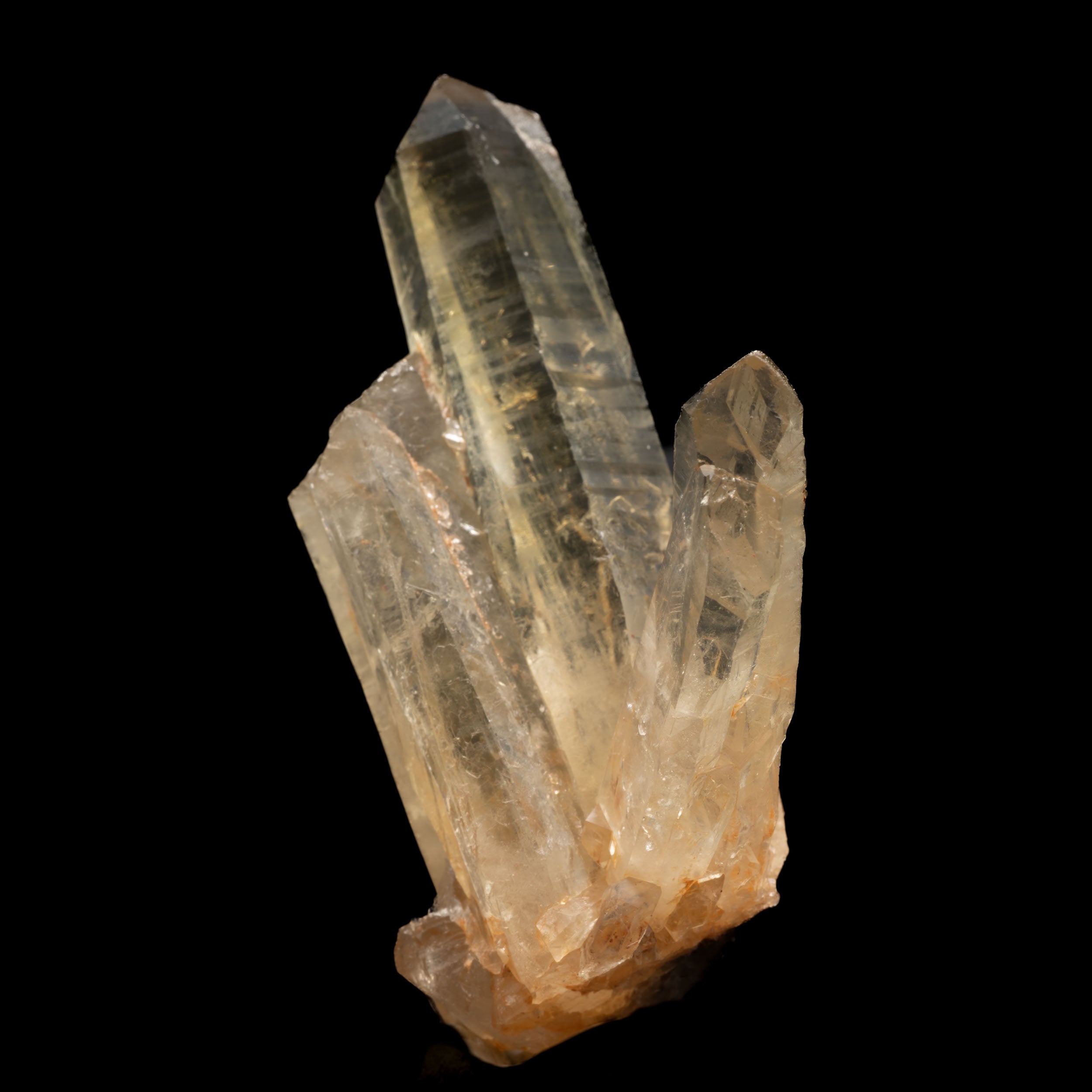 Natural Citrine Crystal Point 60g