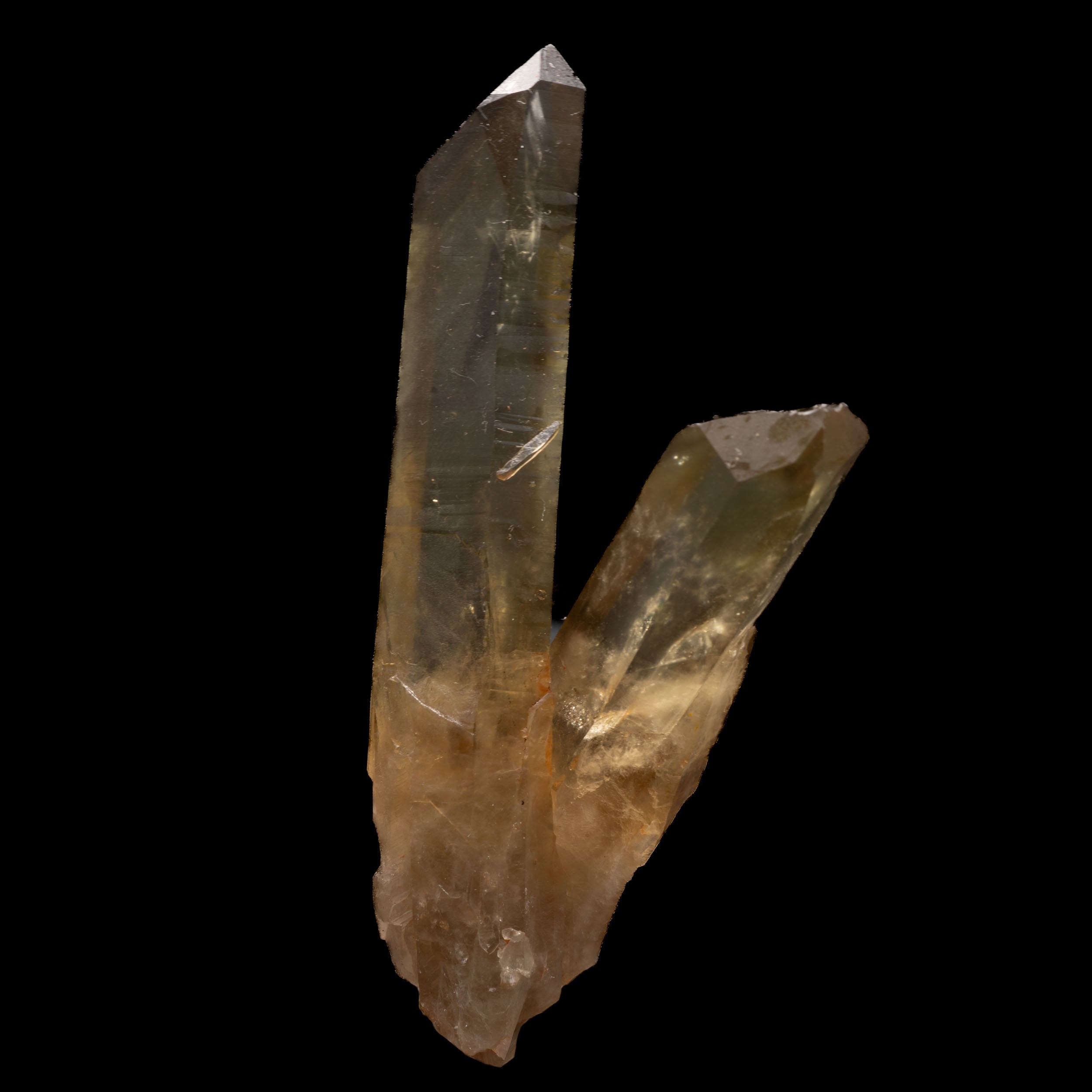 Natural Citrine Crystal Point 91g