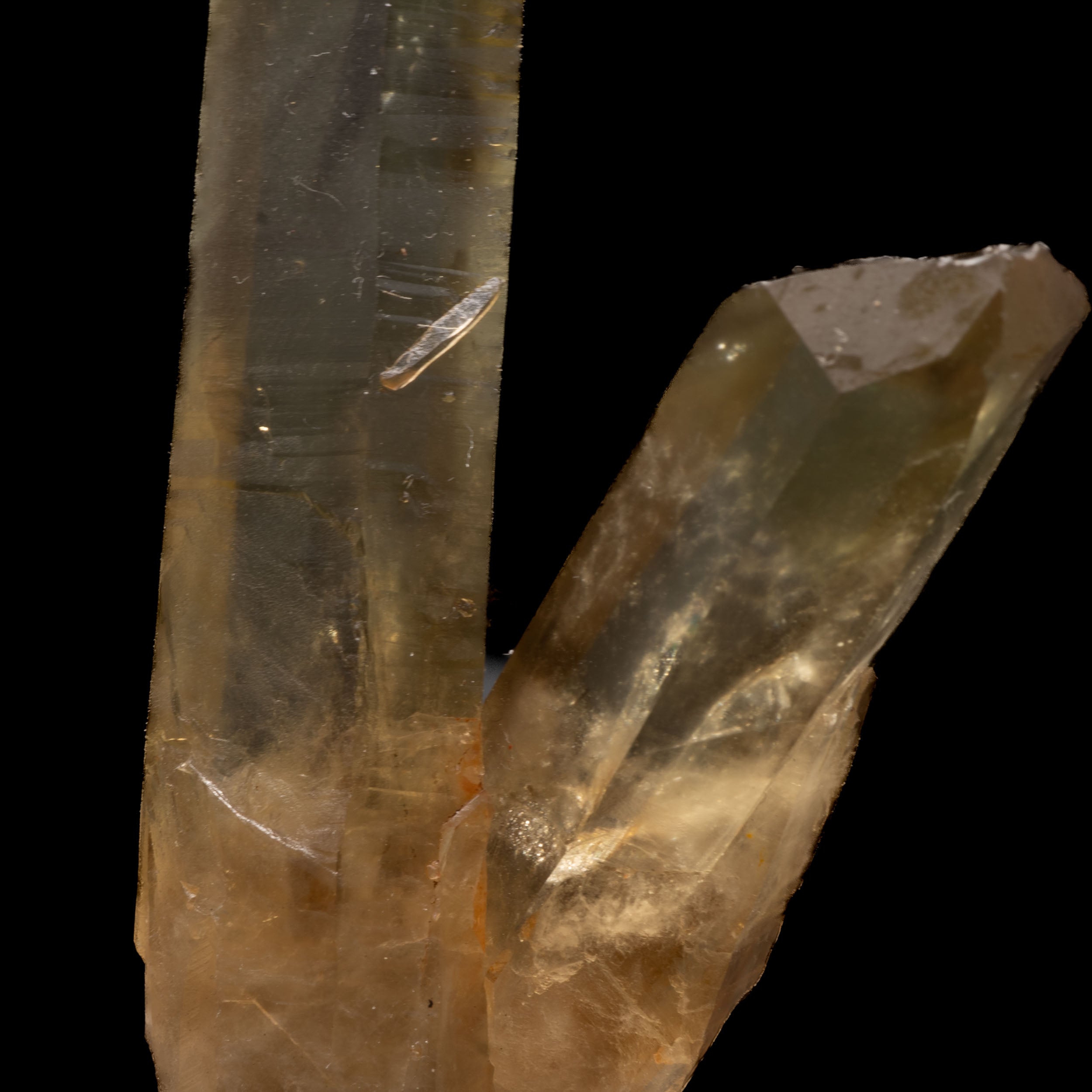 Natural Citrine Crystal Point 91g