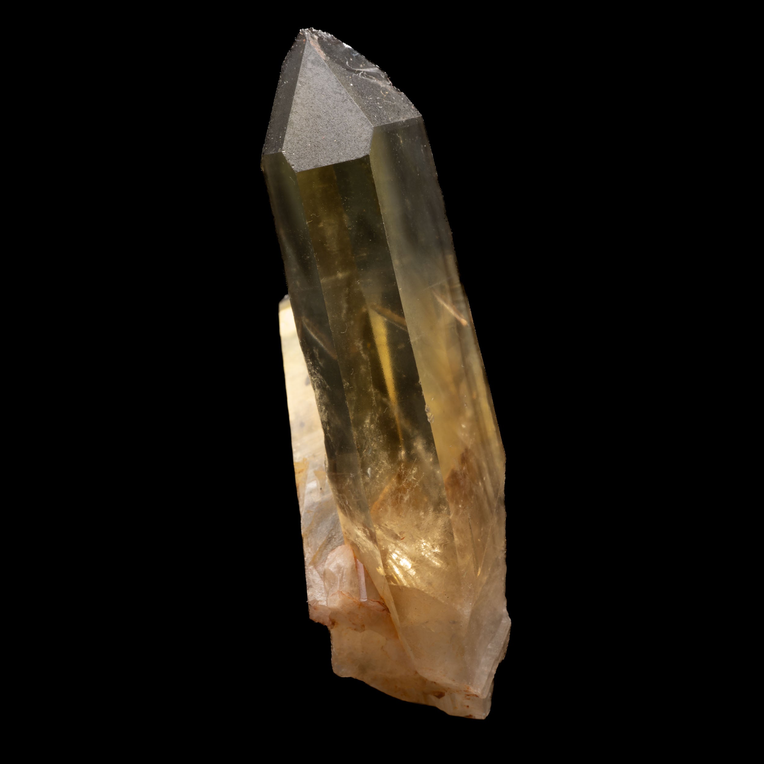 Natural Citrine Crystal Point 91g