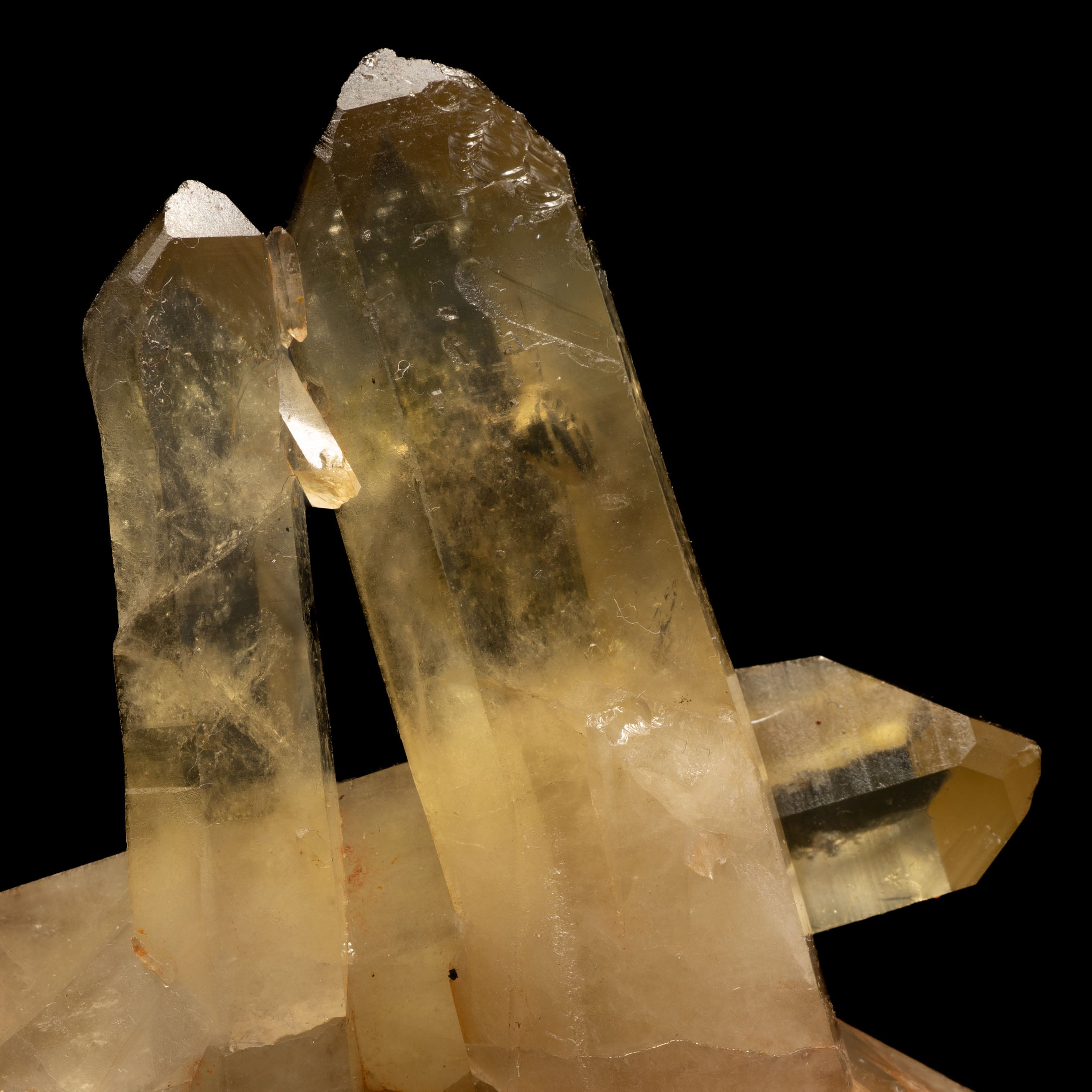 Natural Citrine Crystal Point 140g