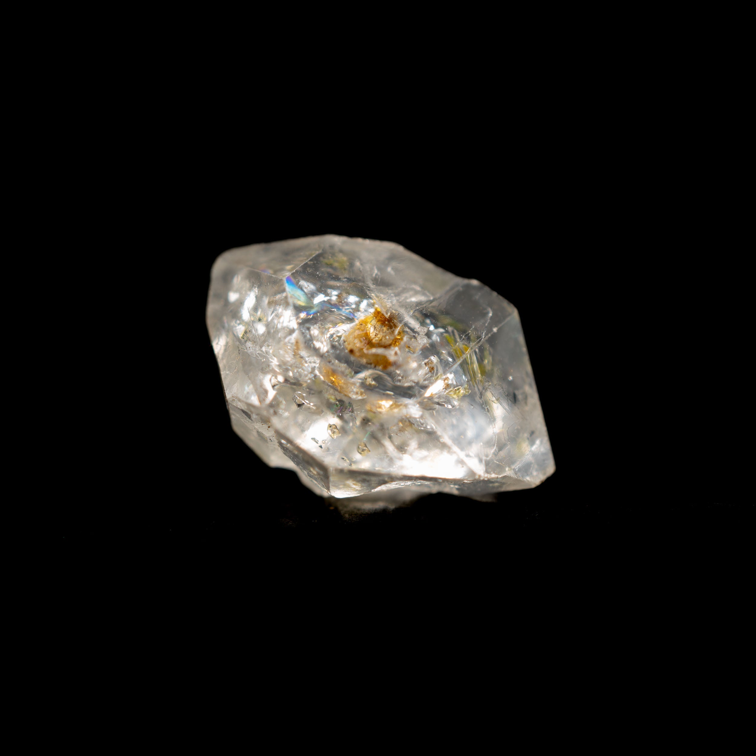 Petroleum Quartz - Golden Enhydro 7ct