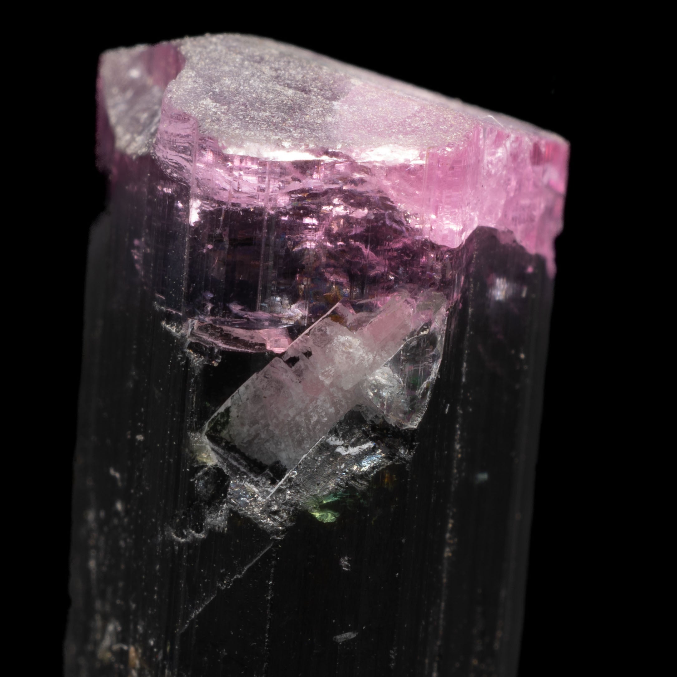 Purple Pink Cap Multicolor Tourmaline 18.5ct