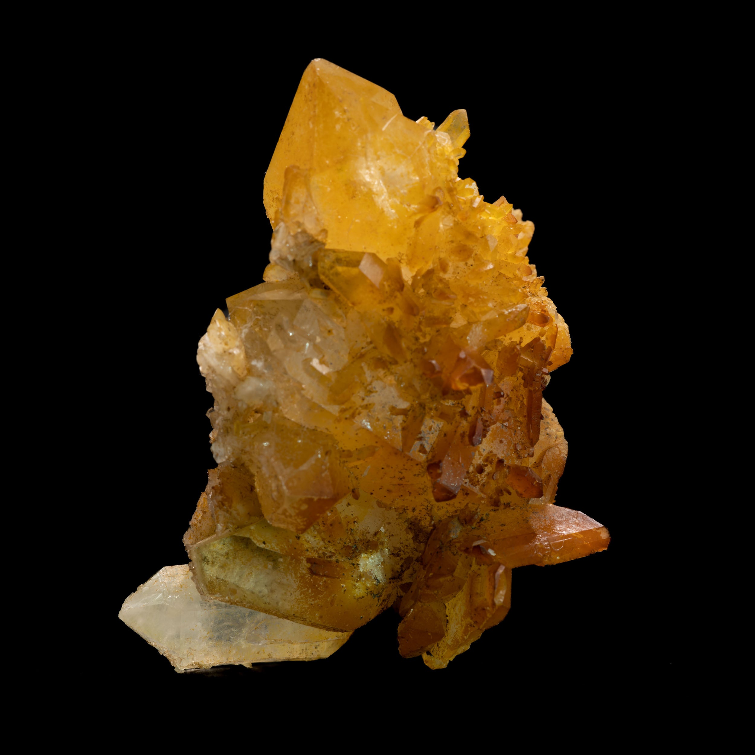 Golden Quartz Cluster 87g