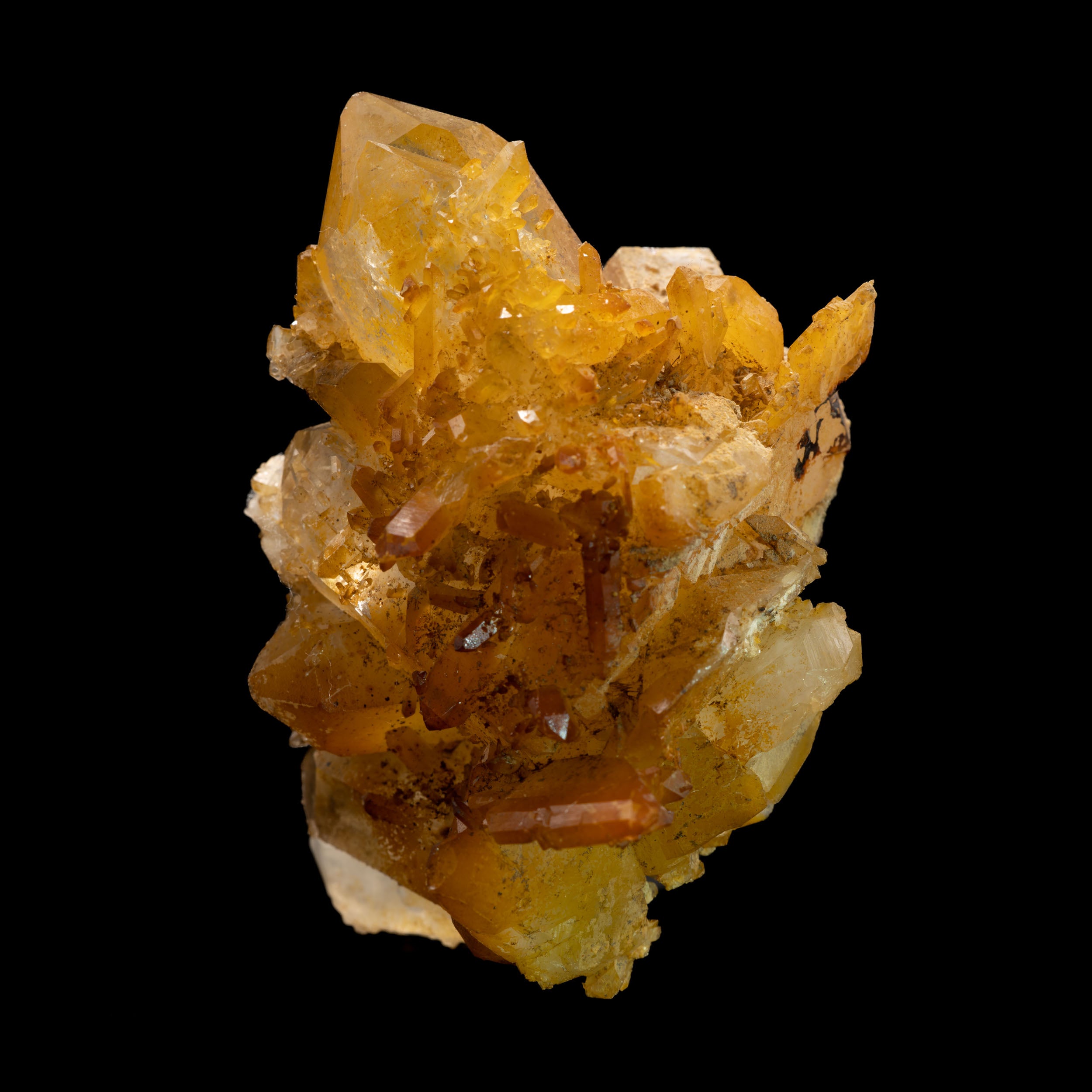 Golden Quartz Cluster 87g