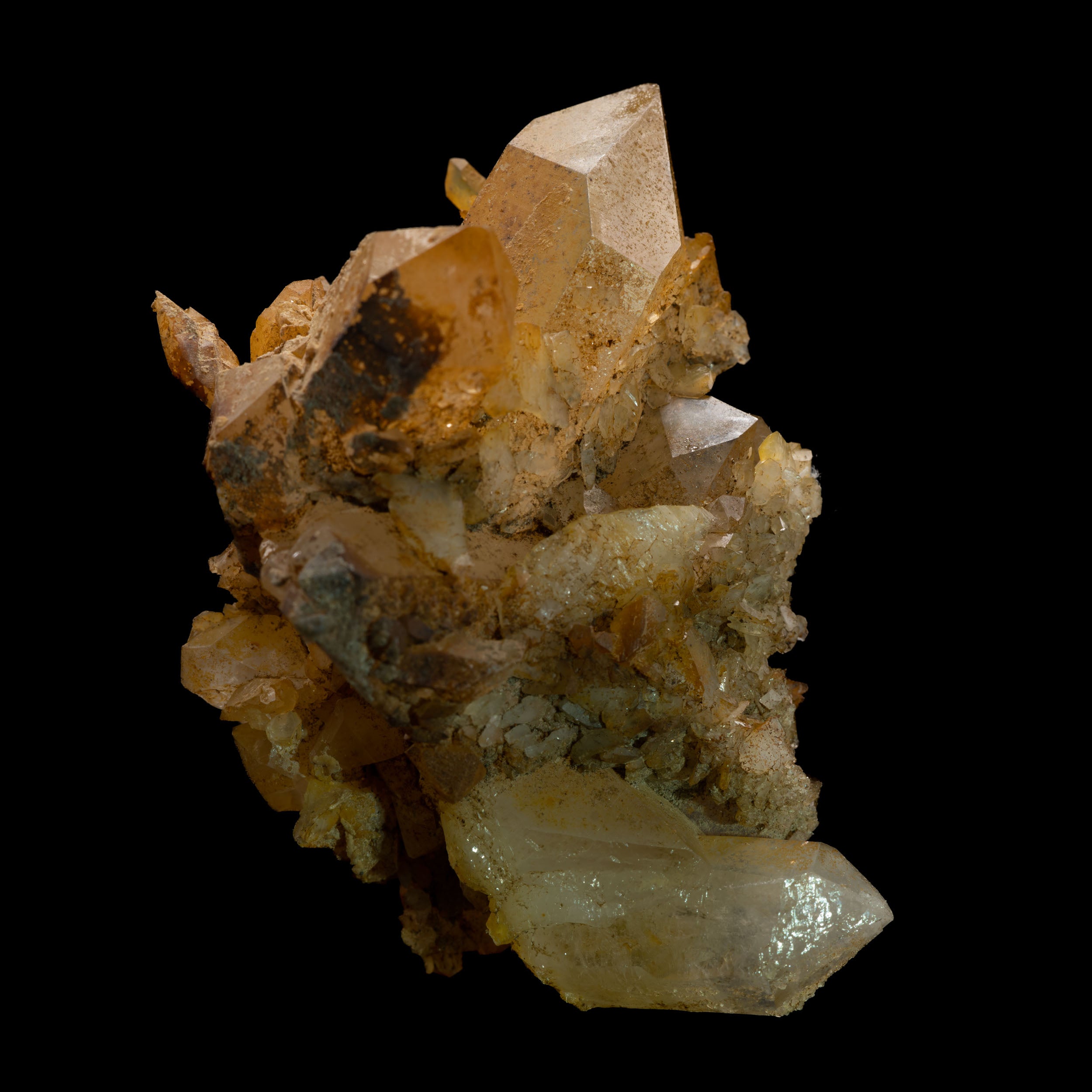 Natural Golden Healer Quartz Cluster 87g