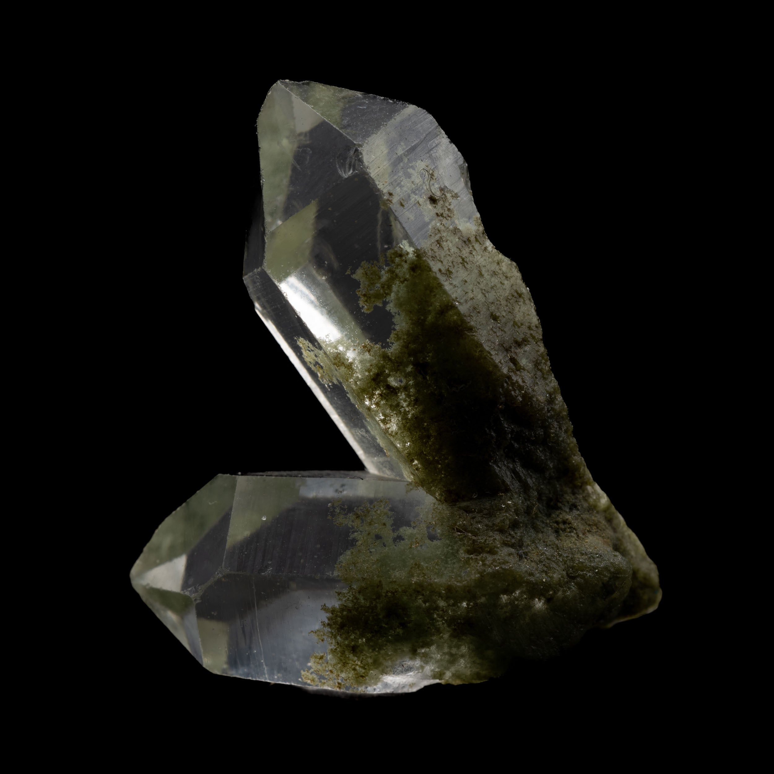 Chlorite Included Clear Quartz Phantom 11.4g