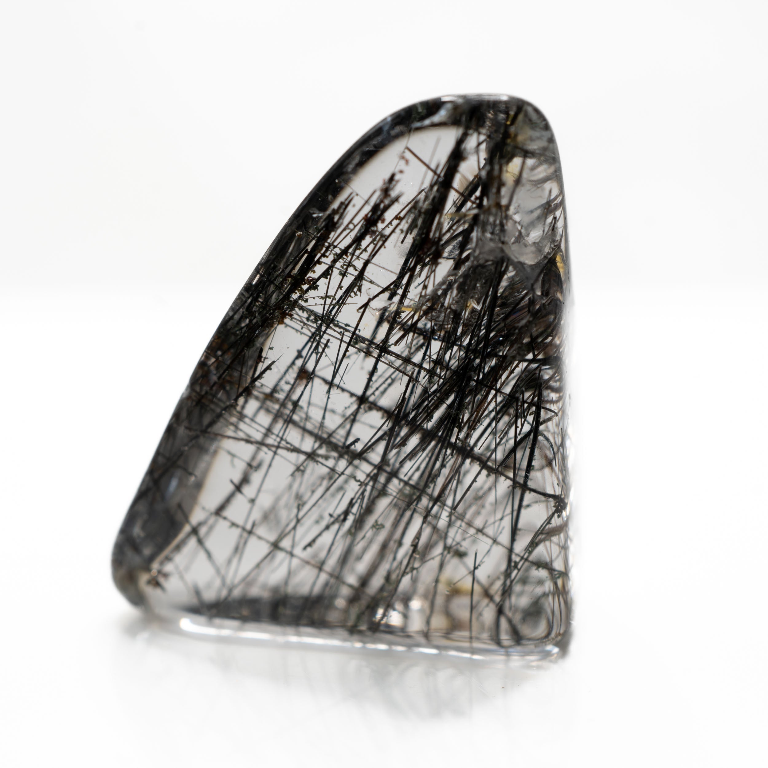 Black Rutile Quartz Freeform 3.16g