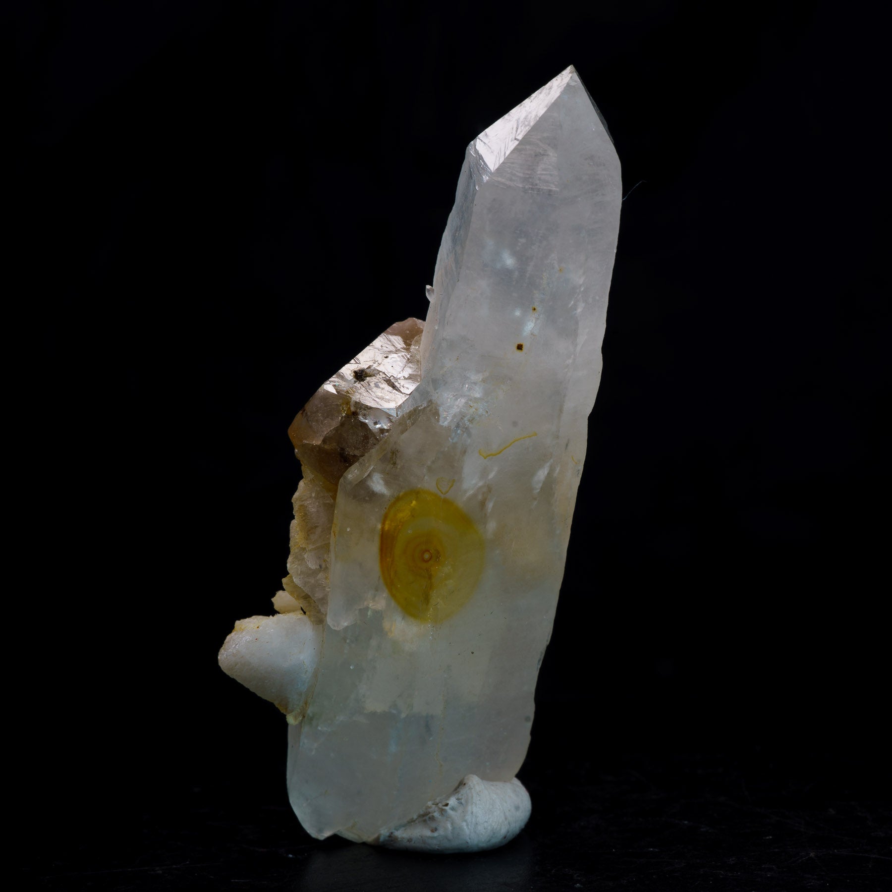 Pink Apatite on Quartz 72g