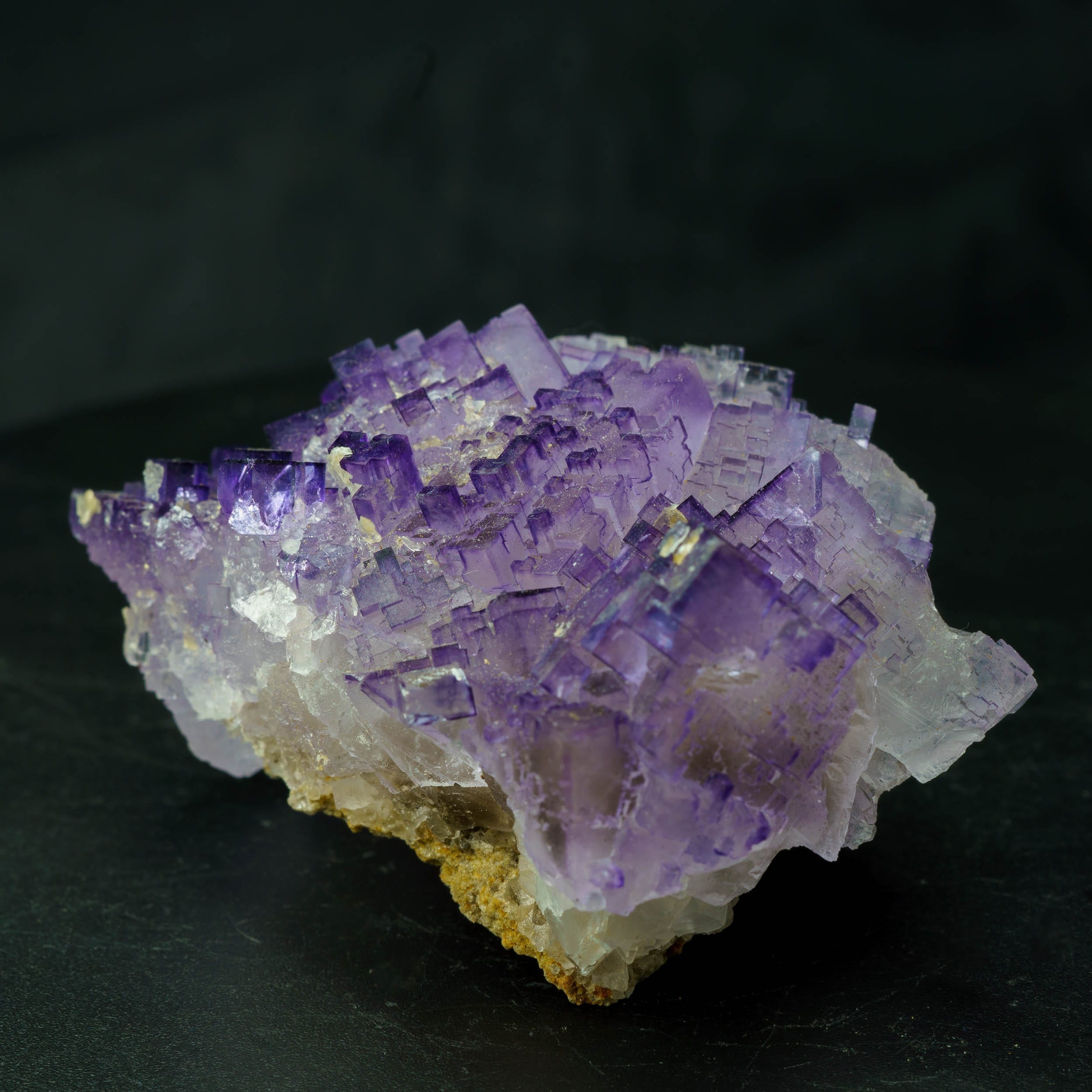 Purple Fluorite Cityscape Muzquiz 63g